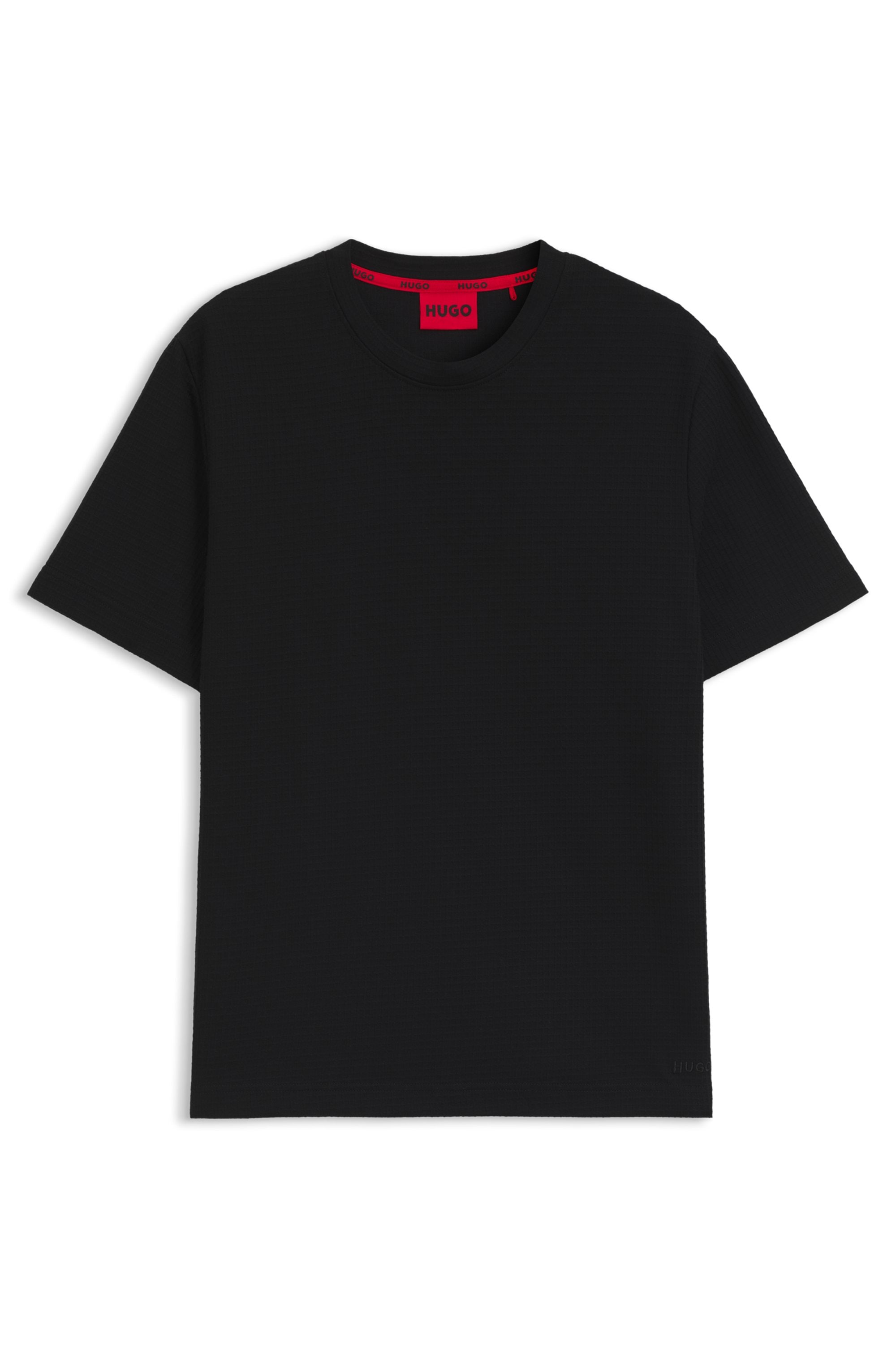 HUGO Underwear T-Shirt »,Austin T-Shirt«, Waffelstruktur und Logo-Stickerei
