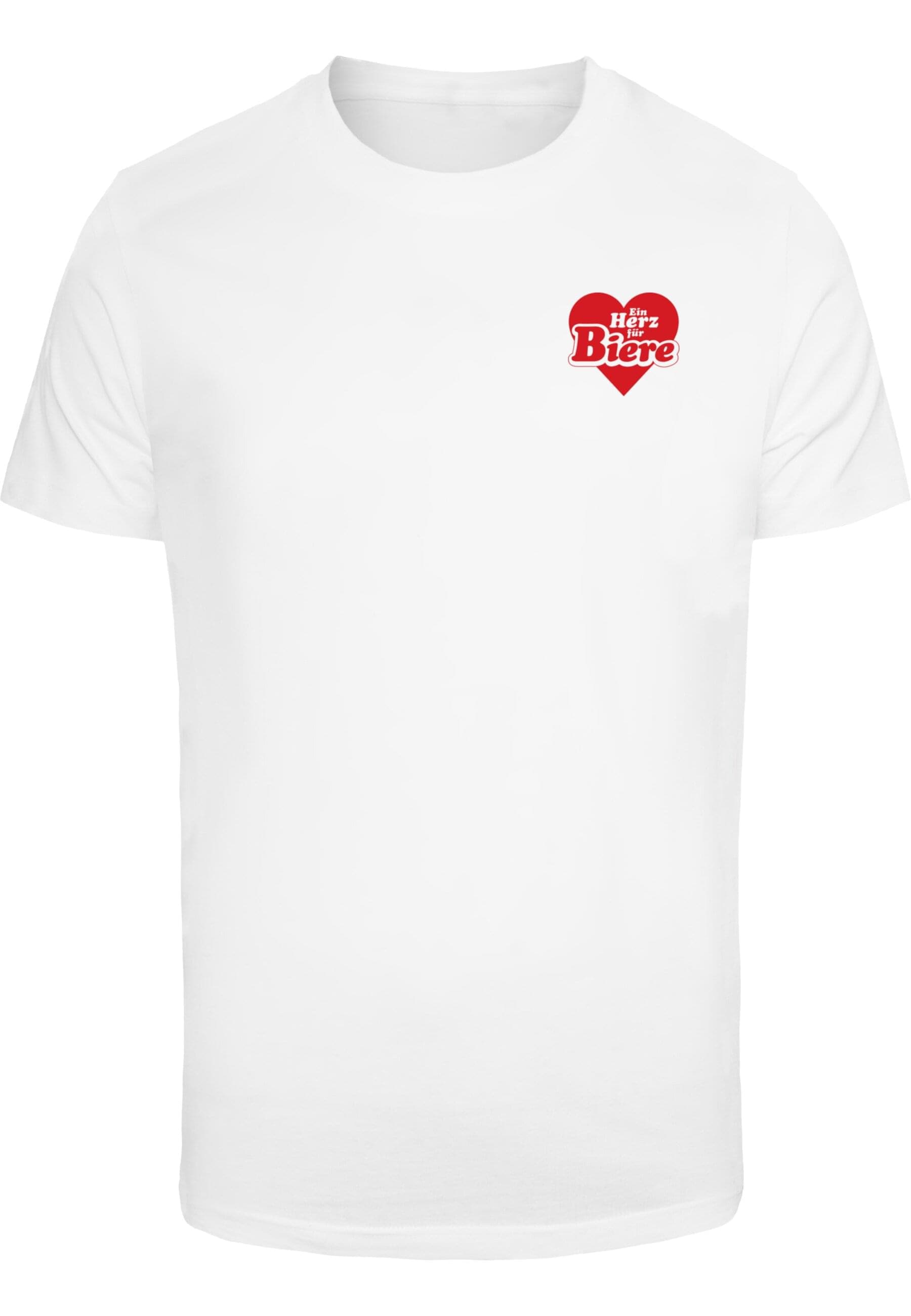 MisterTee T-Shirt "MisterTee Bierherz Tee" 1 Stk. tlg. günstig online kaufen