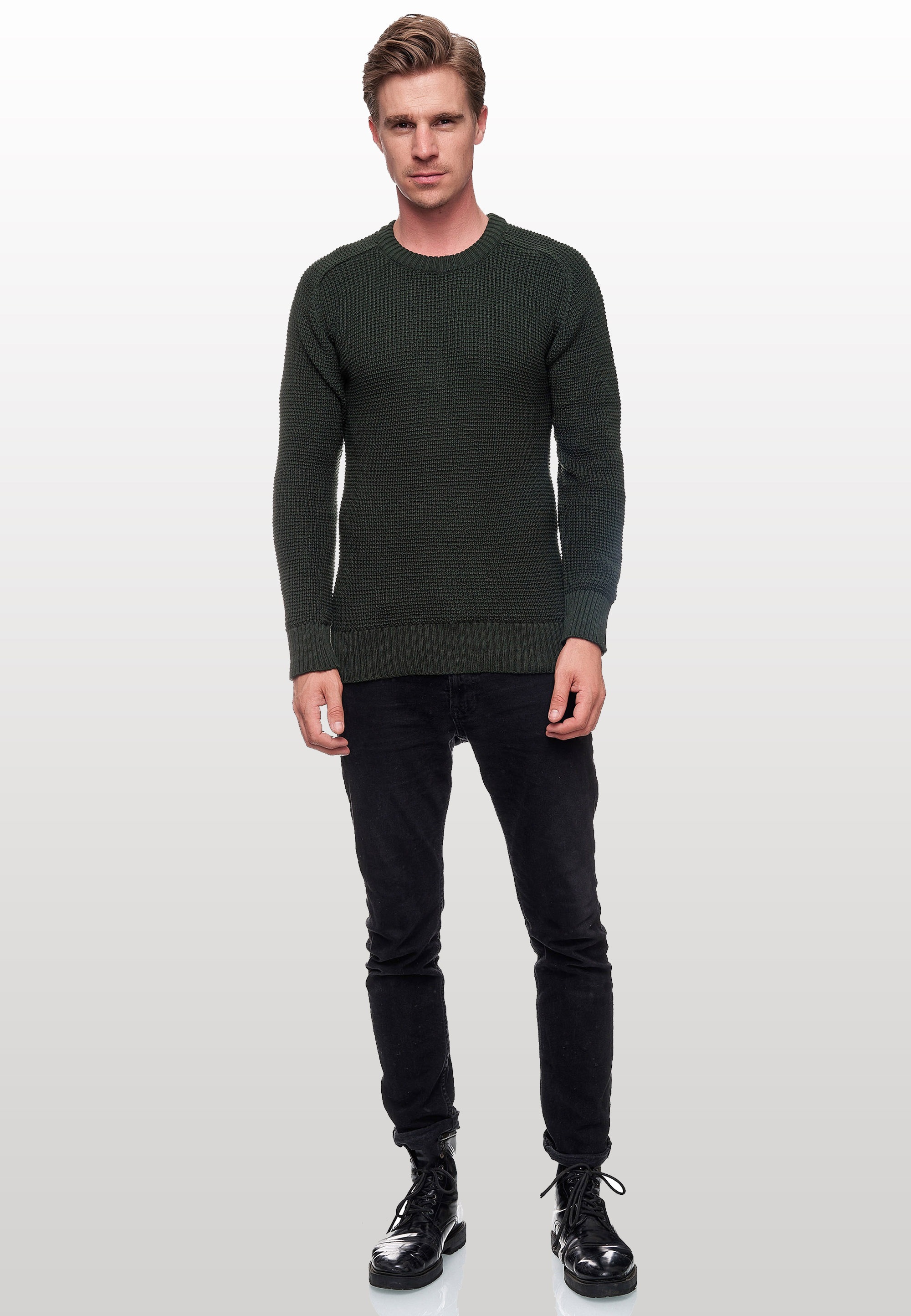 Rusty Neal Strickpullover, in sportlichem Design