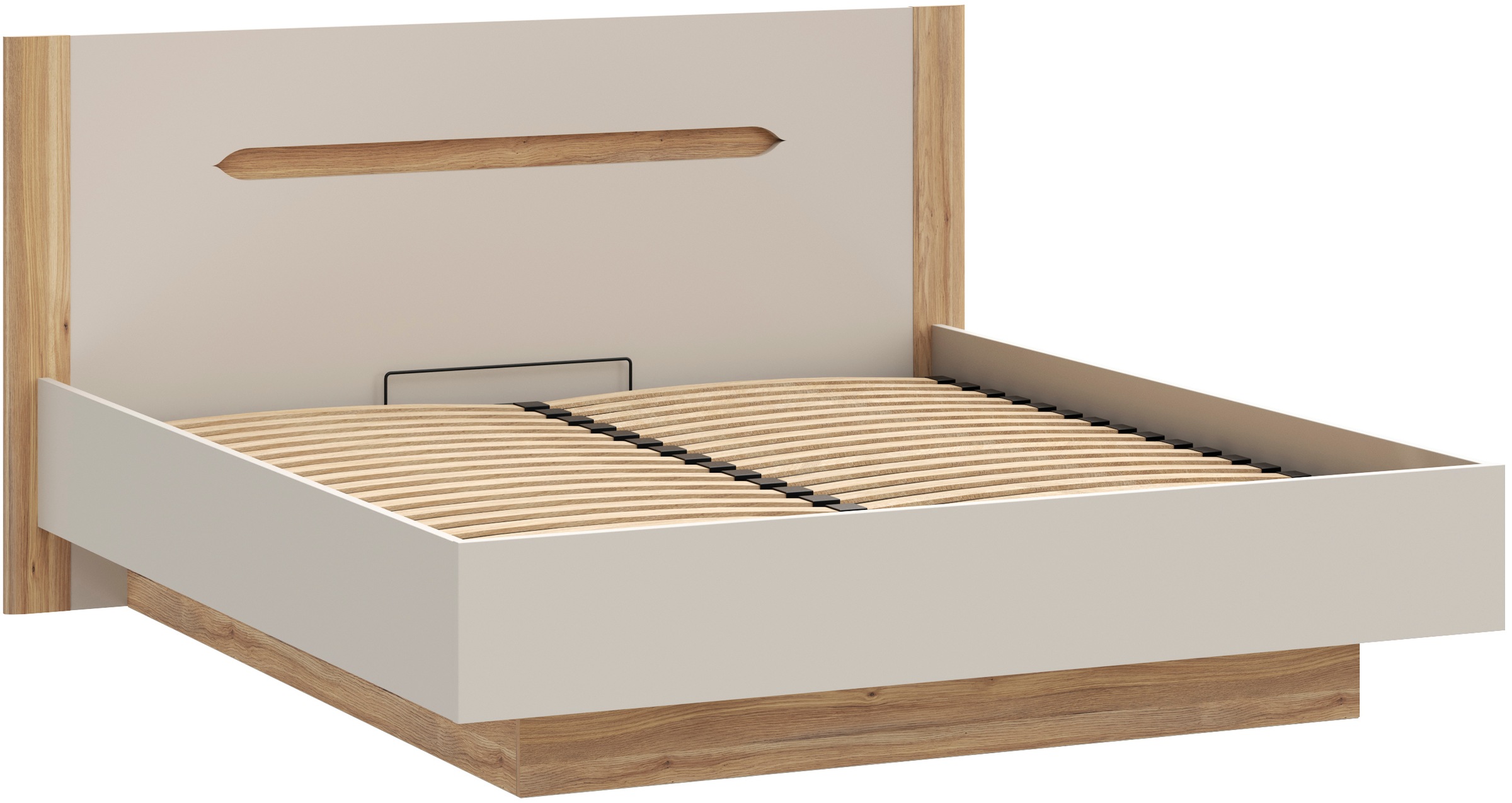 Thumbnail - FORTE Stauraumbett aufklappbarer Lattenrost, Stauraum