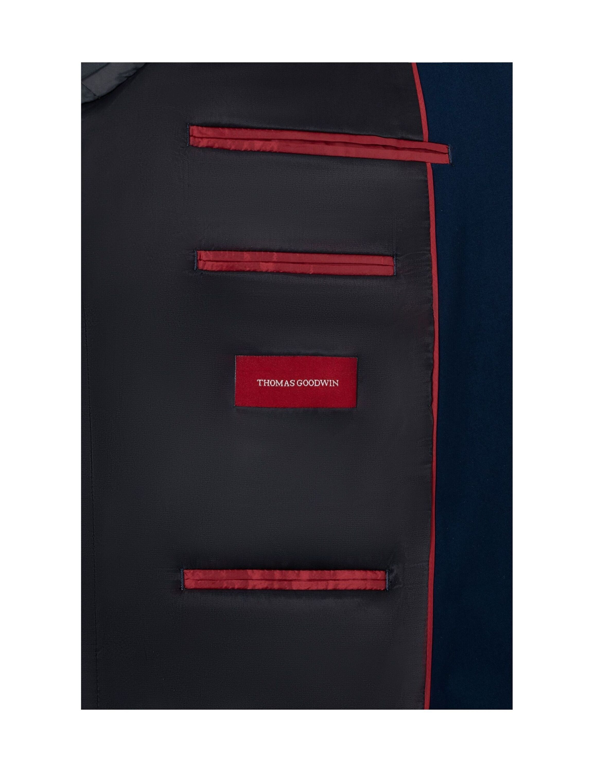 Thomas Goodwin Anzug »Anzug« 2 tlg. slim fit im Slim-Fit, 10103-0-20039
