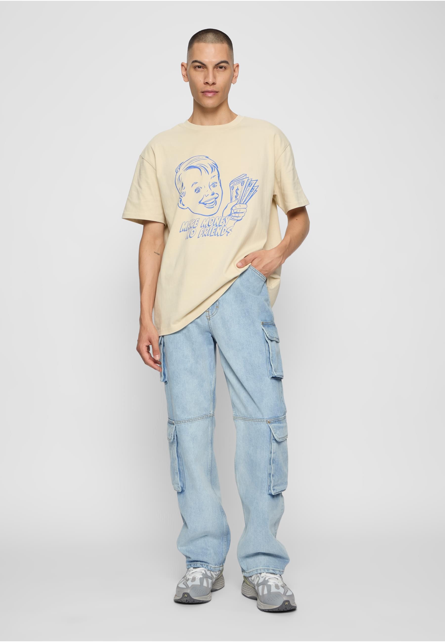2Y Studios T-Shirt »2Y Studios Herren MAKE MONEY TEE 2«, (1 tlg.)