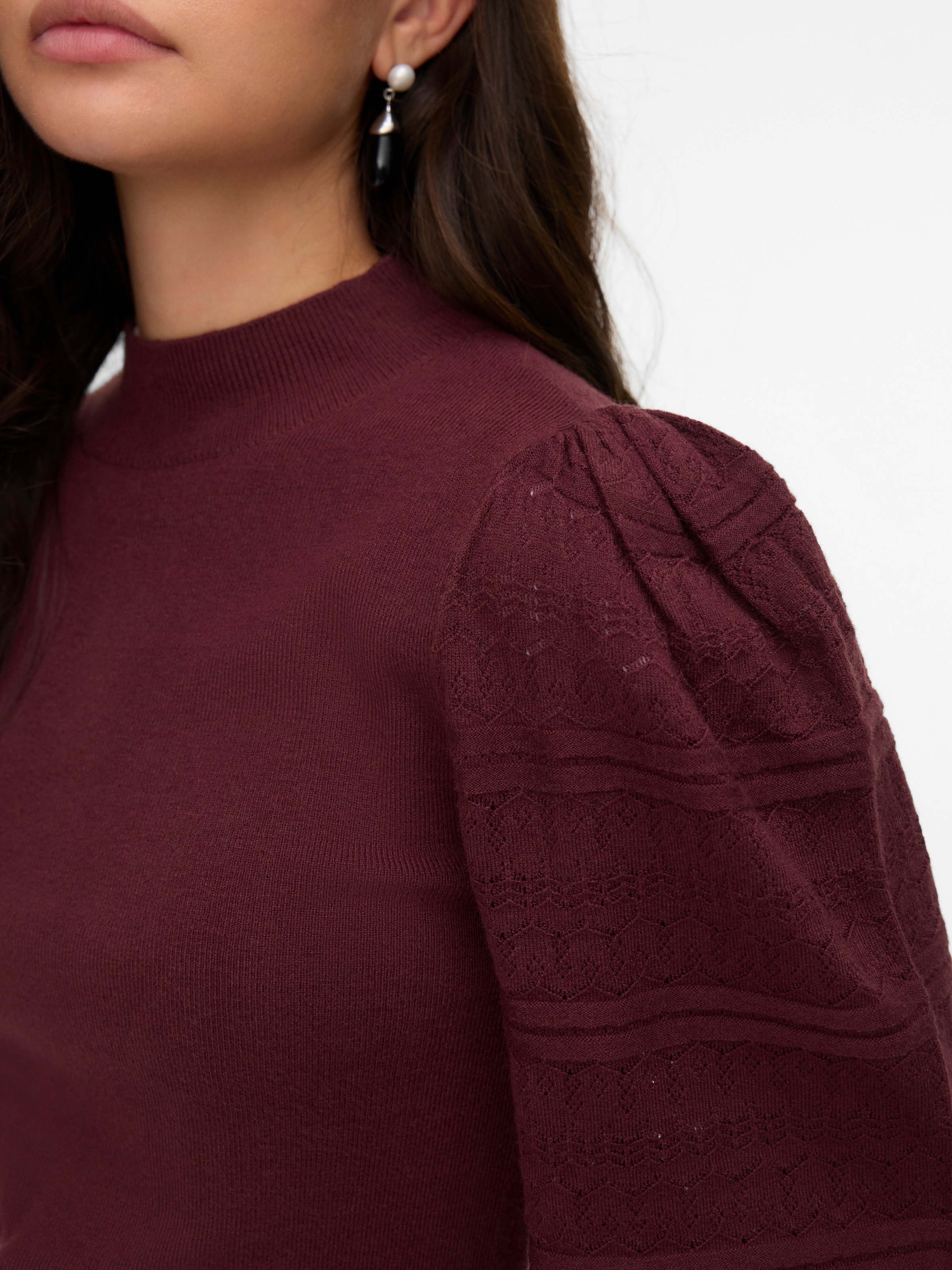Thumbnail - Vero Moda Strickpullover "VMNEWLIMONE LS HIGHNECK PULLOVER BOO"