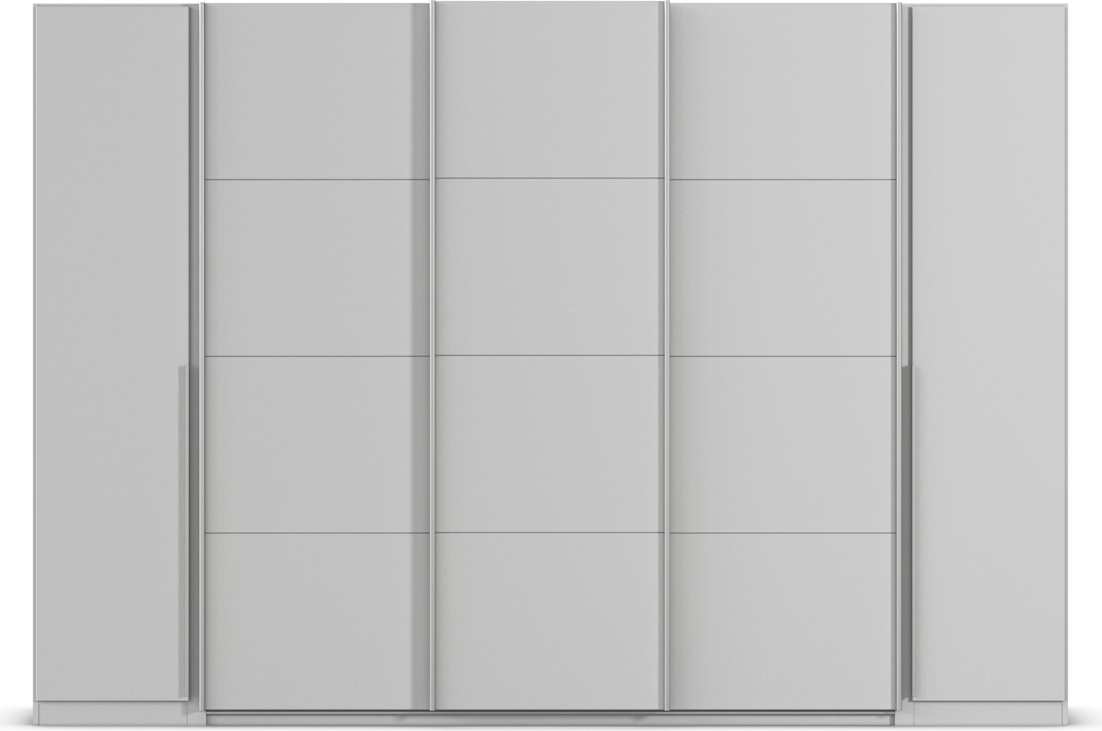 rauch Schwebetürenschrank »Agordo«, (im angesagten Mix aus Dreh- und Schwebetüren), optional mit Spiegel und zwei Griff-Farben MADE IN GERMANY