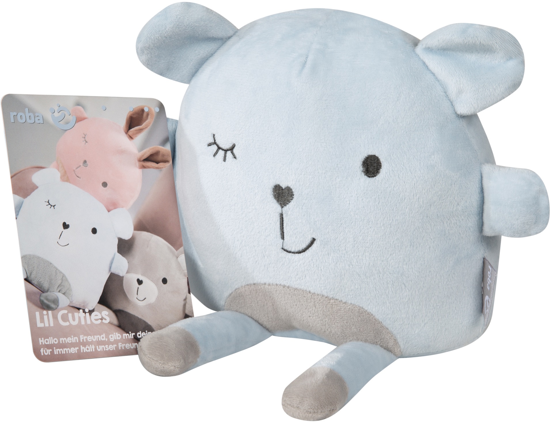 roba® Kuscheltier »Lil Cuties, Kuschelfreund Benny«, inkl. Freundschaftskarte