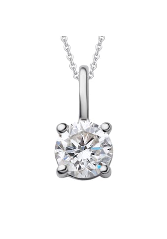 ONE ELEMENT Kettenanhänger »0,15 ct Diamant Brillant Anhänger aus 950 Platin«, Damen... kaufen