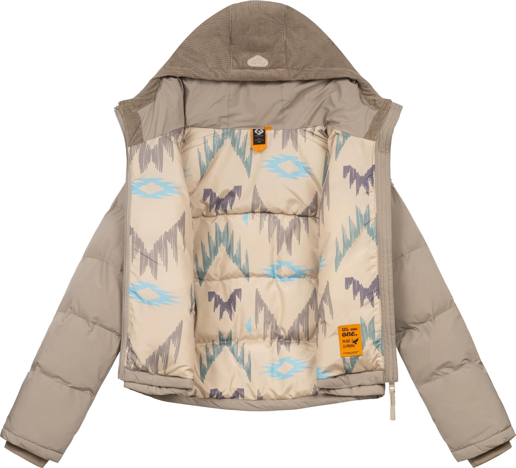 Ragwear Steppjacke »Amazze«, mit Kapuze, Stylische warme Damen Jacke für den Winter