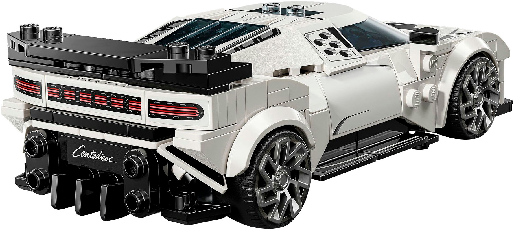 LEGO® Konstruktionsspielsteine »Bugatti Centodieci Hypersportwagen (77240), LEGO Speed Champions«, (291 St.), Made in Europe