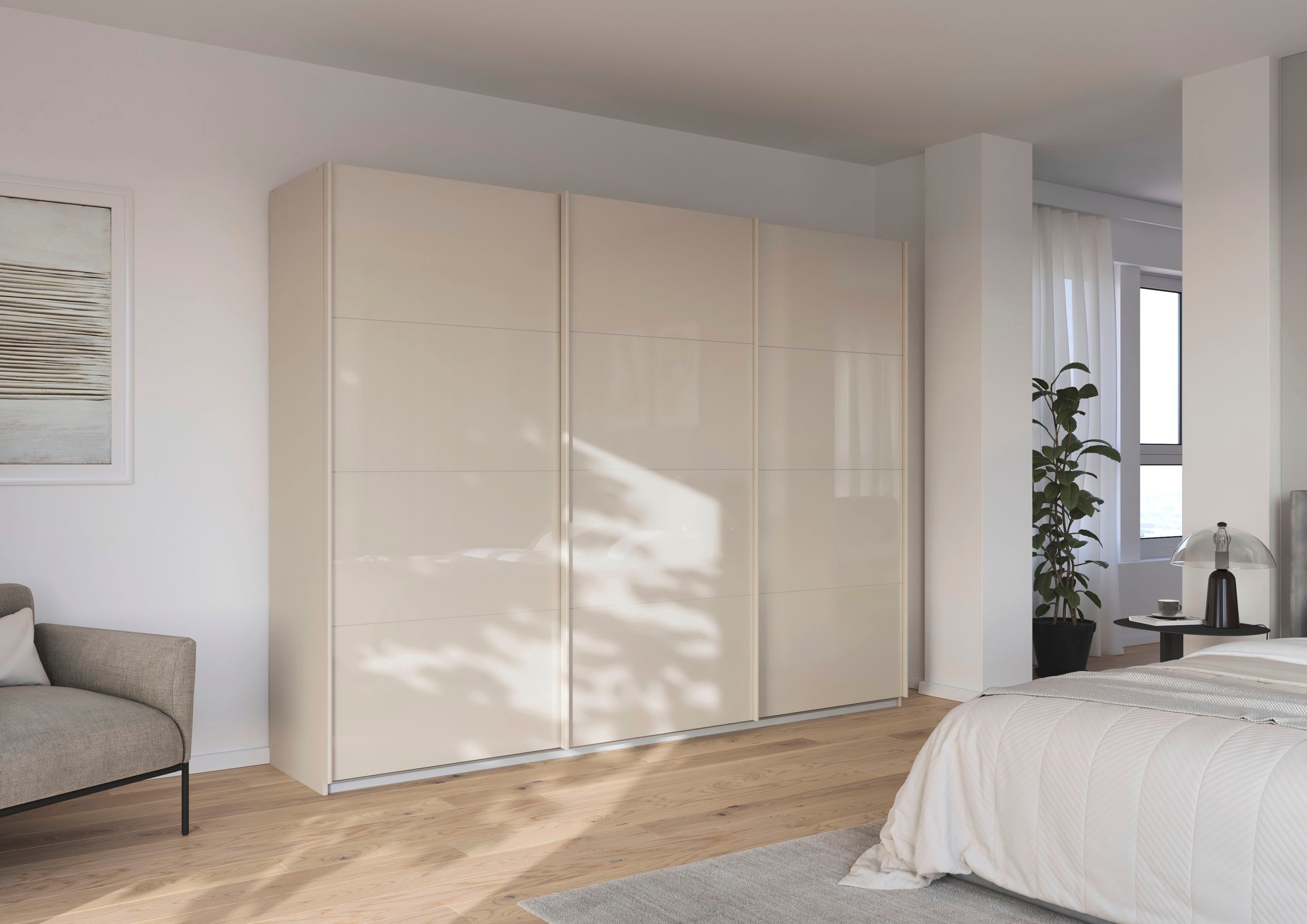 OTTO home Schwebetürenschrank "Kleiderschrank Schrank Garderobe AGORDO mit günstig online kaufen