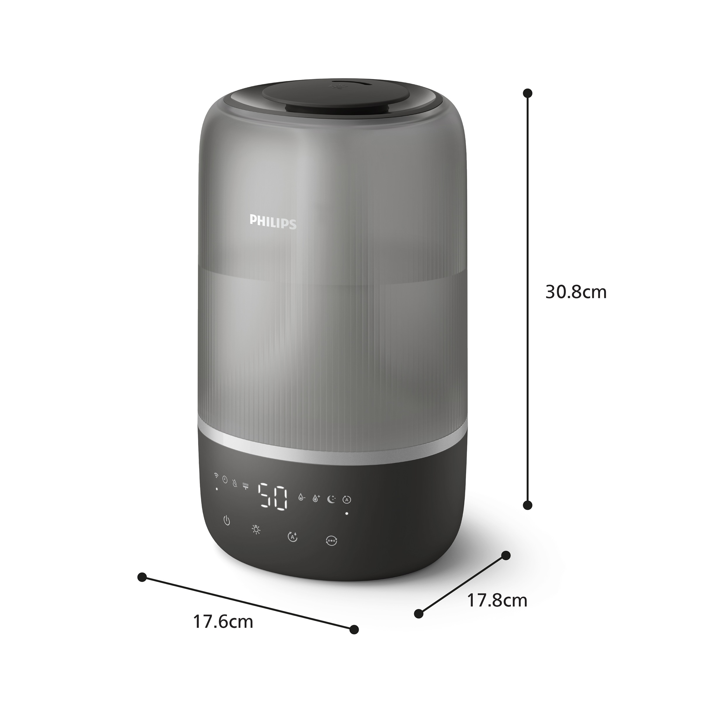 Philips Luftbefeuchter "HU1510 1000 Series, ultraschall" 3 l Wassertank für günstig online kaufen