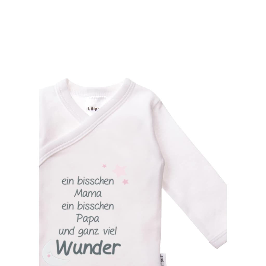 Liliput Wickelbody »Mummy + Daddy«, (2 tlg.), mit niedlichen Frontprints