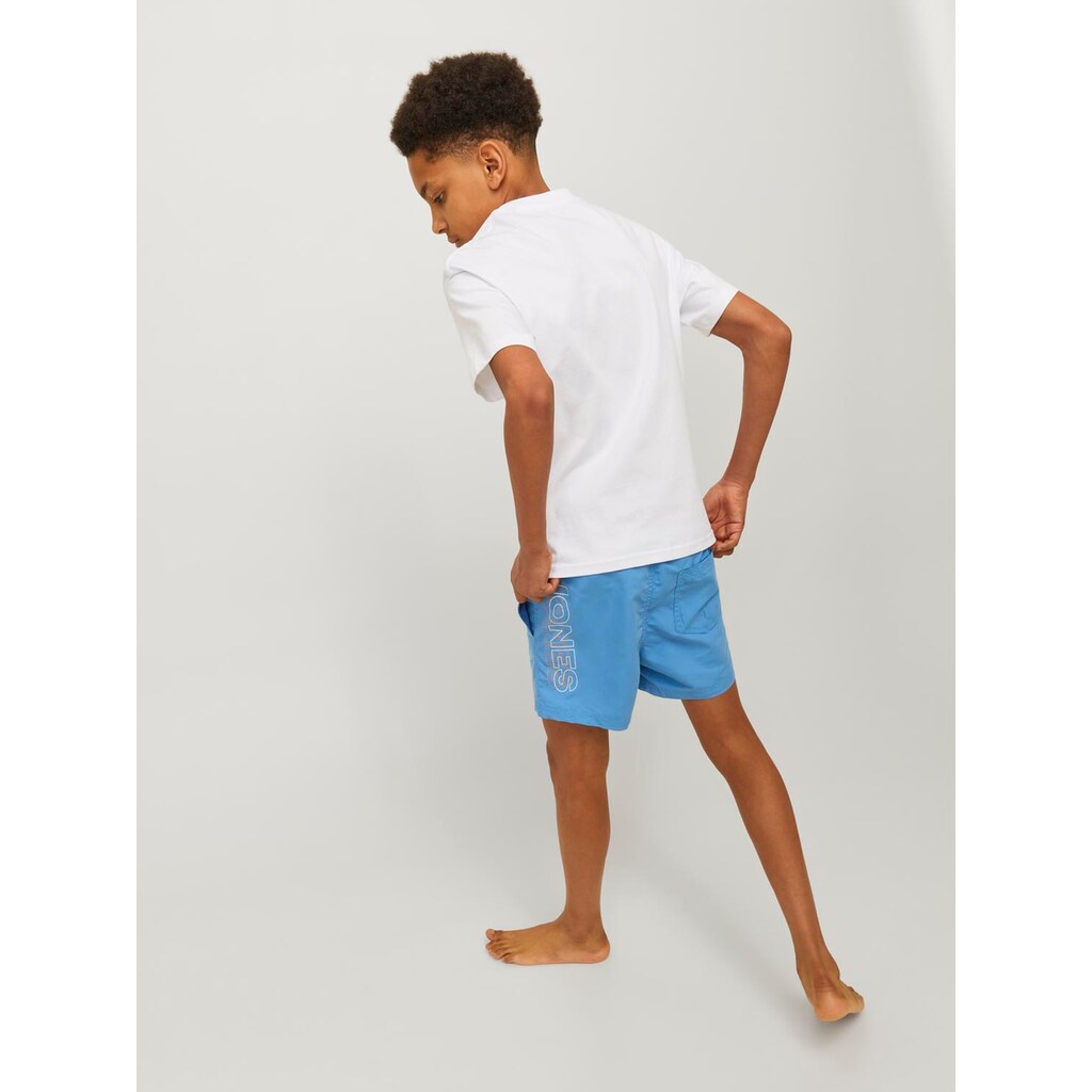 JACK & JONES Junior Costume Pantaloncino Bambino – Jpstfiji Jjswim, Effetto Sfumato, In Poliestere Riciclato, Per Estate E Piscina