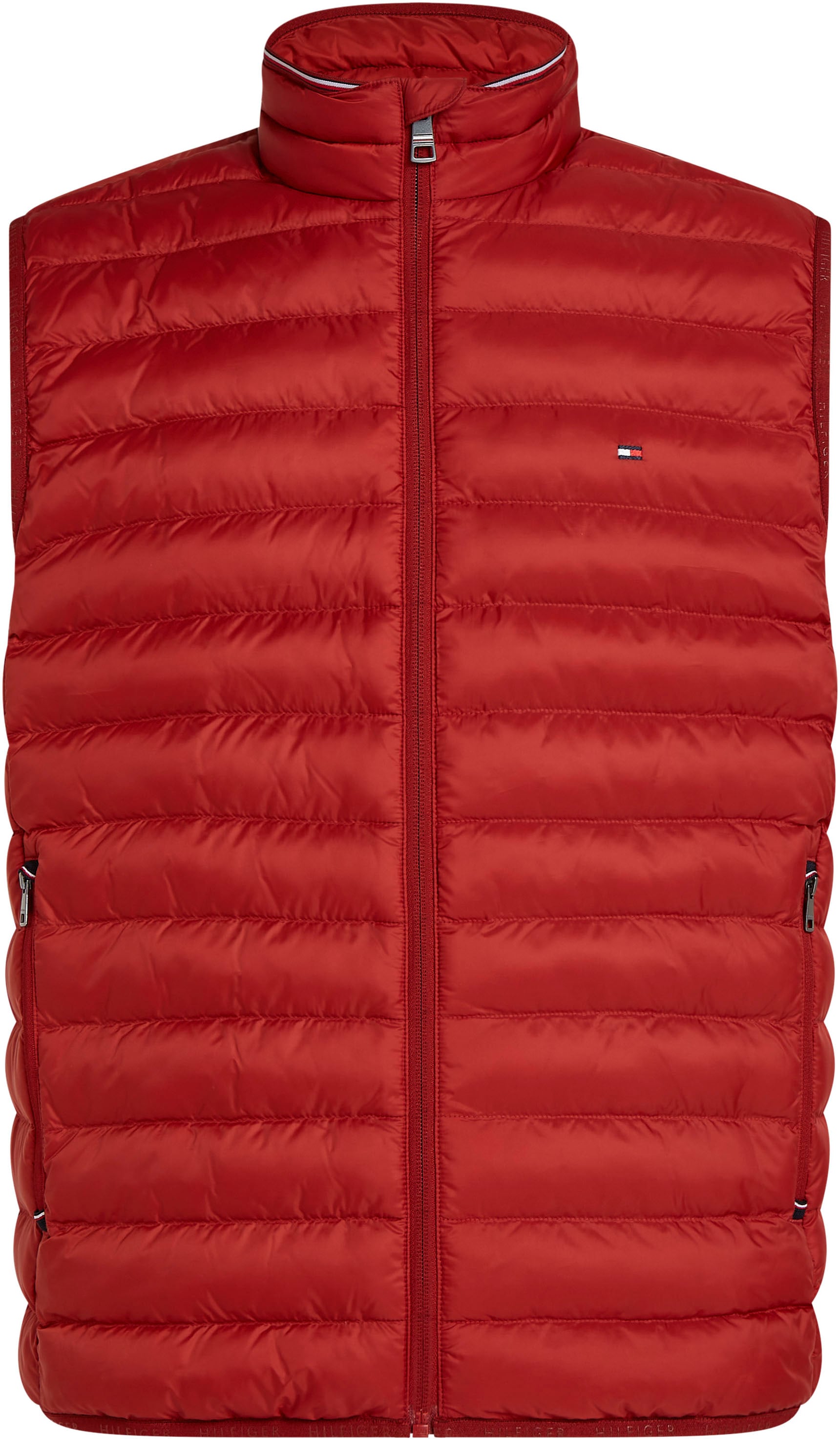 Tommy Hilfiger Big & Tall Steppweste »BT-PACKABLE RECYCLED VEST-B«, Große Größen mit Logostickerei