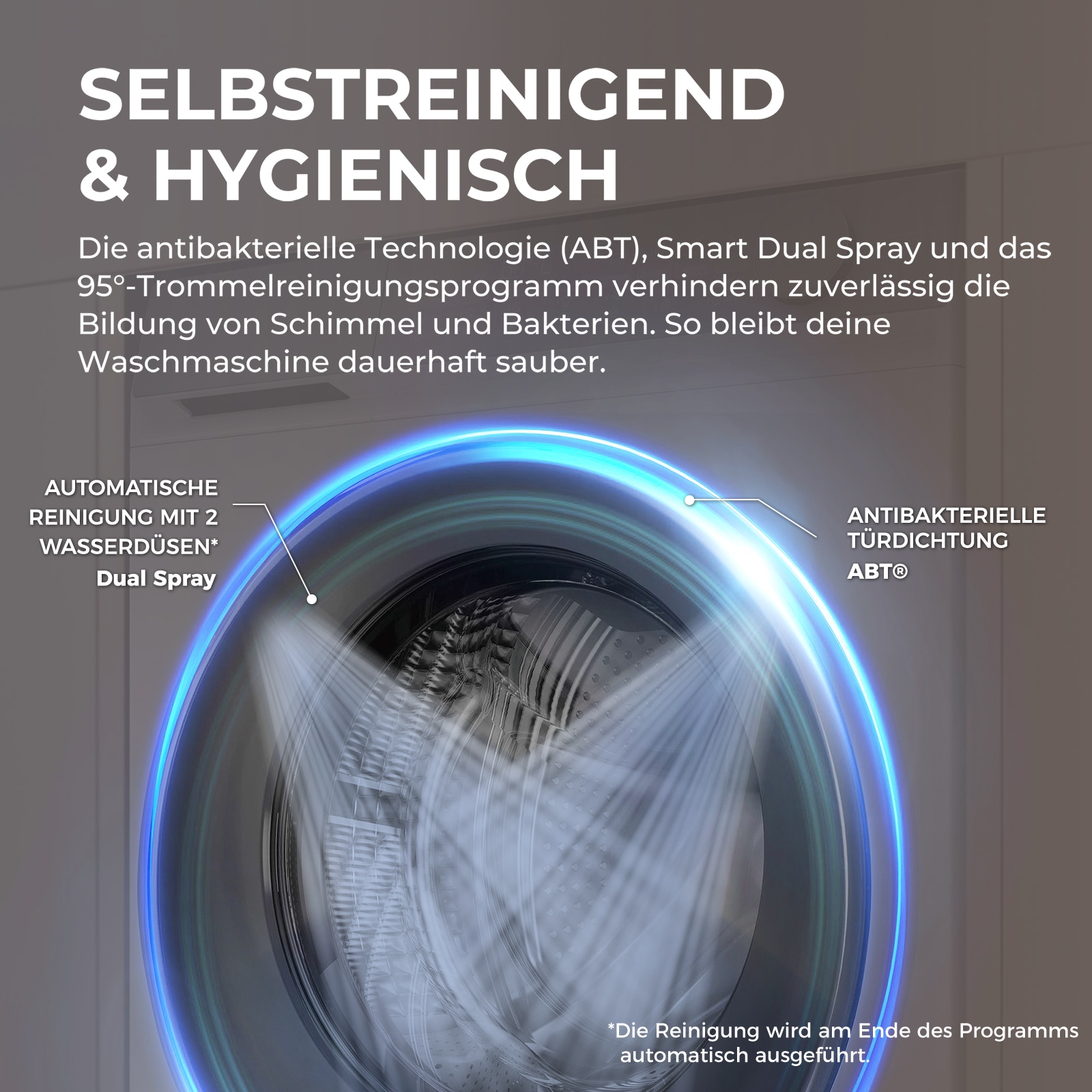 Haier Waschmaschine G3 Serie »HW90-BP14637T« 9 kg 1400 U/min Smart AI Automatikprogramm