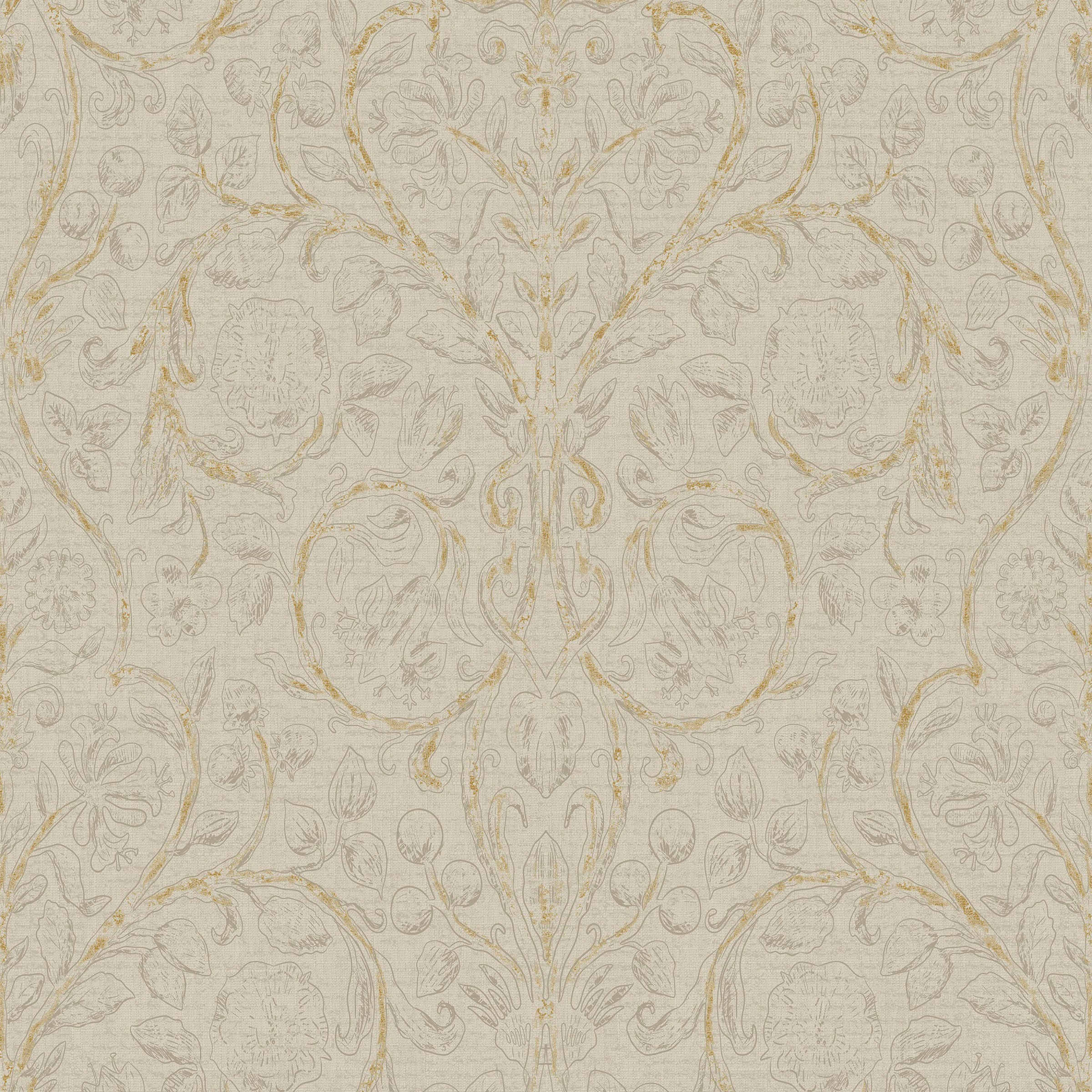 vtwonen Vliestapete "Classic Curl" grafisch texturiert grafisch
