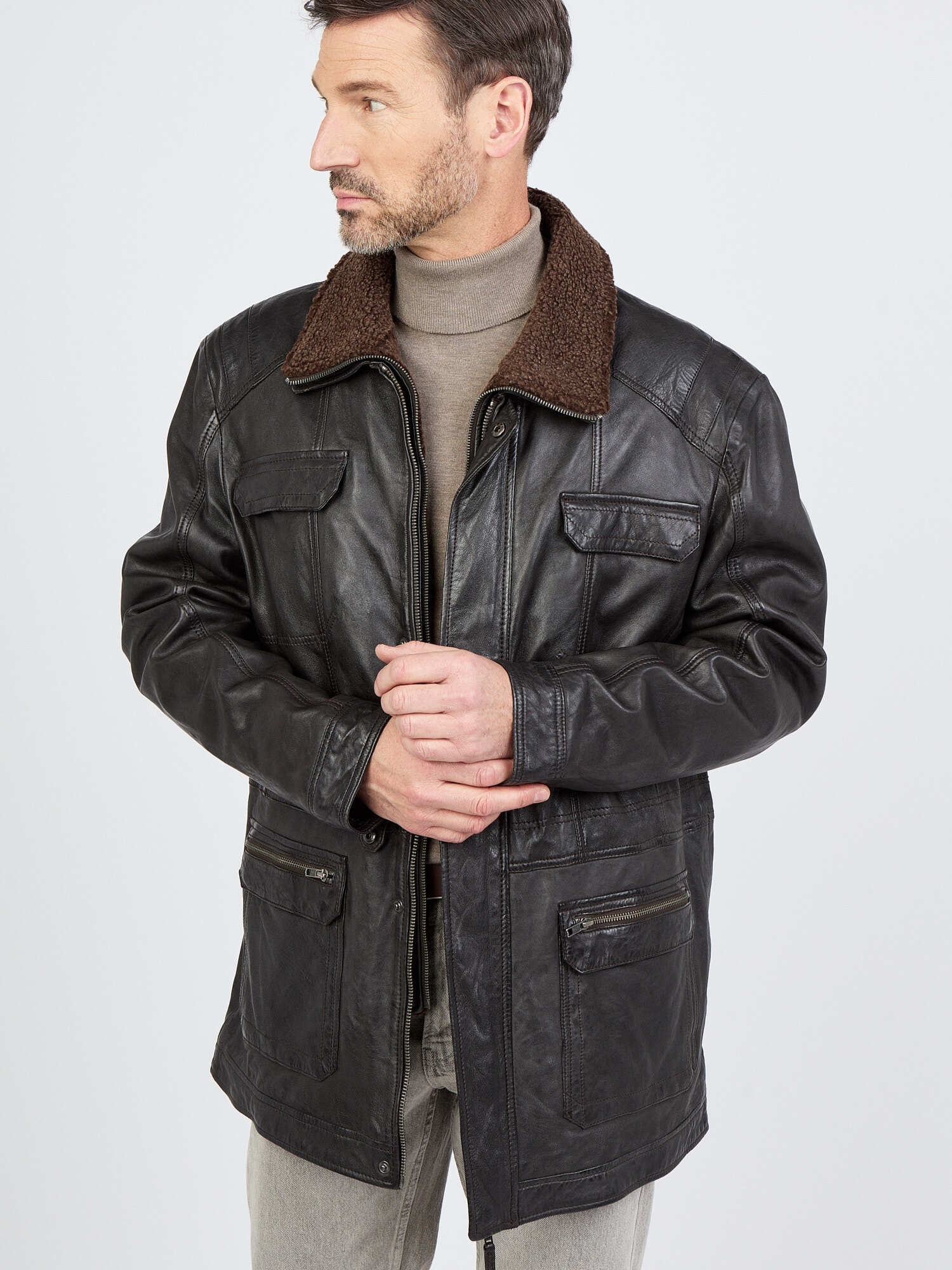 JCC Ledermantel "41607" günstig online kaufen