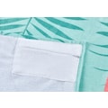 done.® Strandtuch »Hello Summer«, (1 St.), Eingenähte Reisverschluss-Tasche für Wertgegenstände