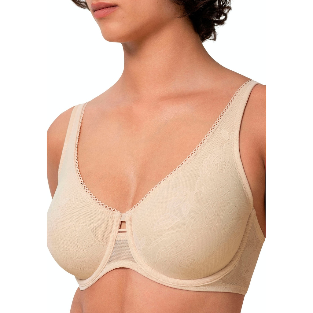 Triumph Minimizer-BH »Wild Rose Sensation W01«, Cup C-G, mit Jacquardspitze, Basic Dessous