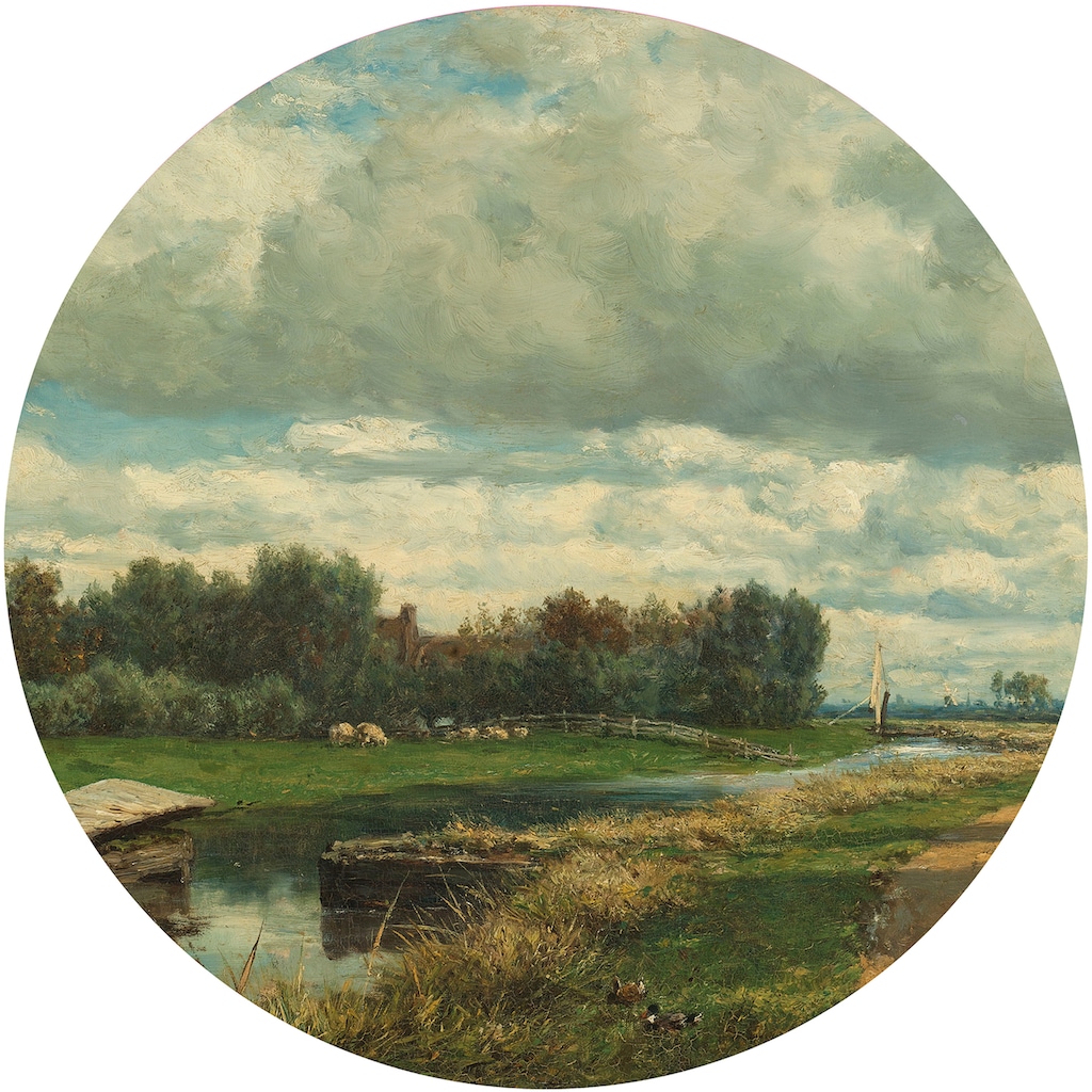 Art for the home Wandtattoo »Landschaft Rijksmuseum«, (1 St.)