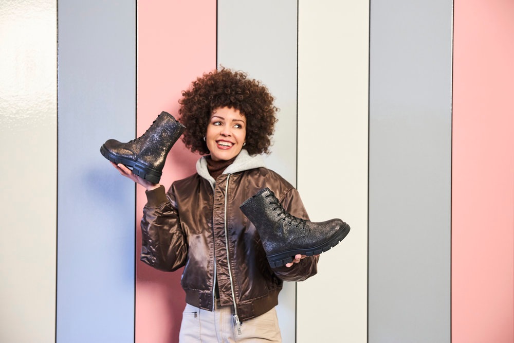 Rieker Schnürboots, Stiefelette, Blockabsatz, mit zusätzlichem Innenreißverschluss