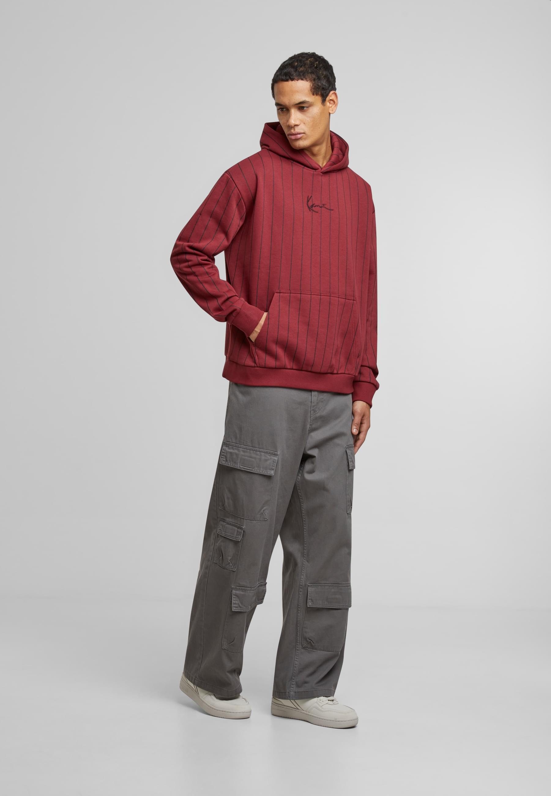 Karl Kani Kapuzensweatshirt »Karl Kani KK Small Signature Essential Pinstripe Hoodie«, (1 tlg.)