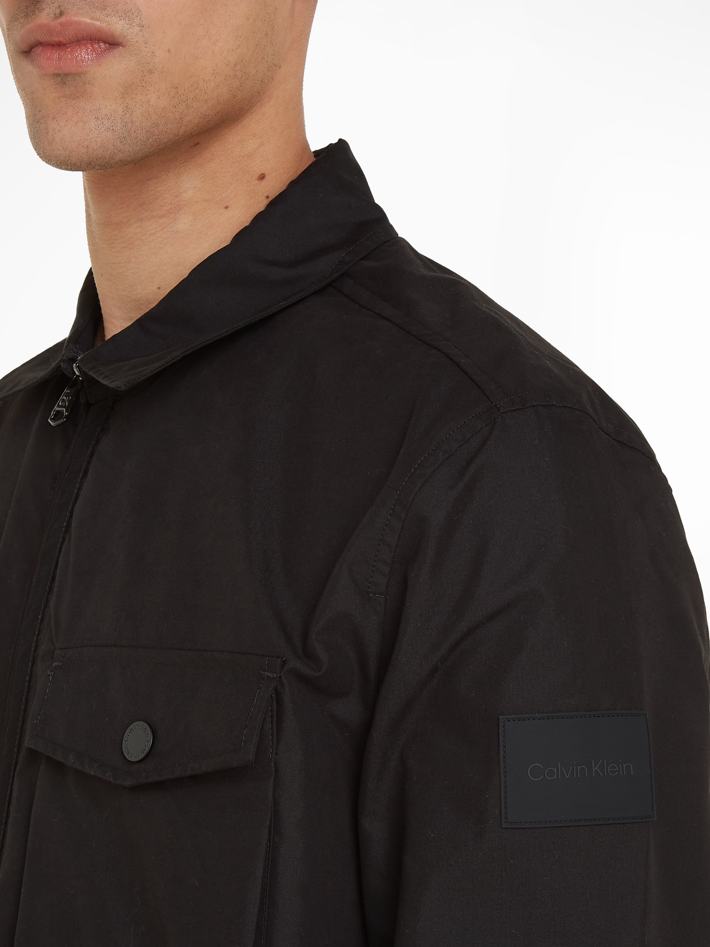 Calvin Klein Kurzjacke »LIGHT SHIRT JACKET«