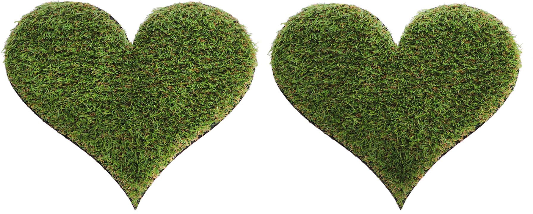 Primaflor-Ideen in Textil Platzset "Herz" Deko-Matte in Gras-Optik, Größe 3 günstig online kaufen