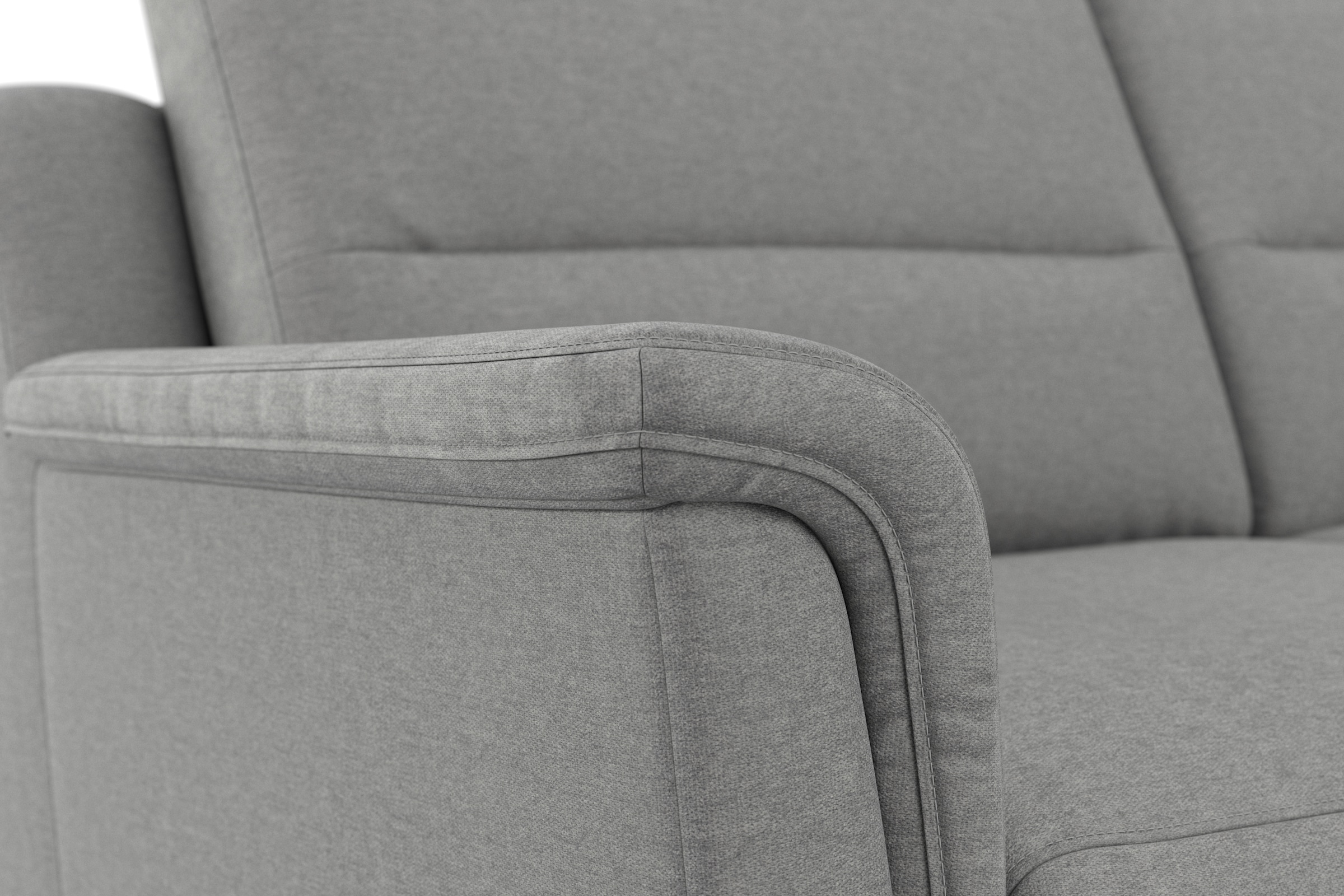 sit&more Ecksofa »Farö L-Form«, inklusive Federkern, wahlweise mit Bettfunktion und Bettkasten
