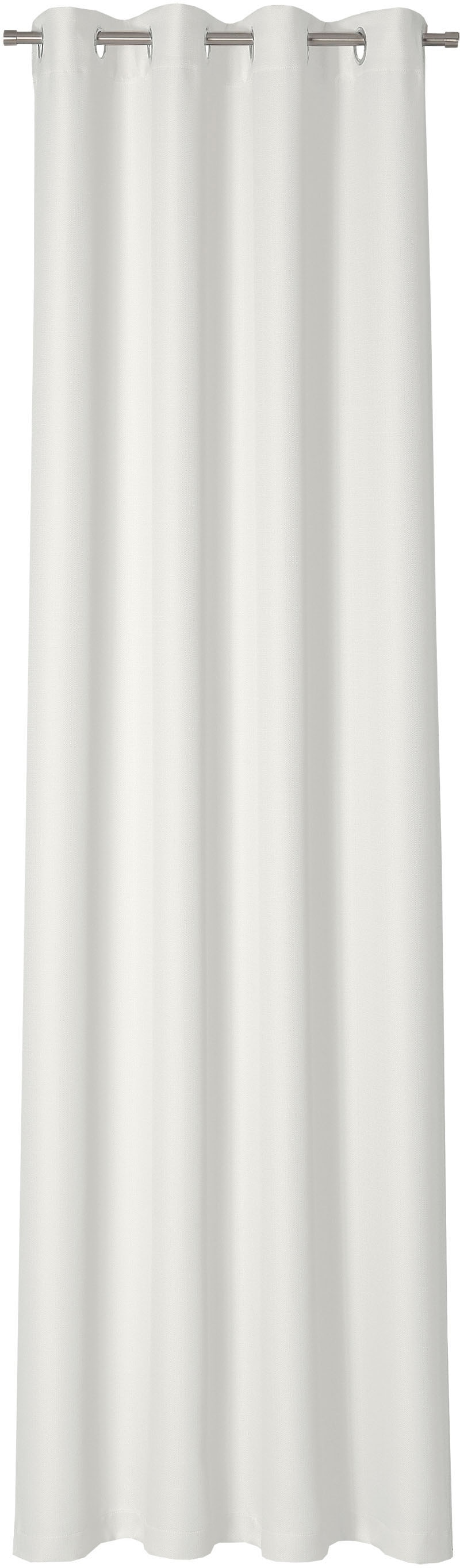 Vorhang »Linessa«, (1 St.), Ösenschal mit Metallösen, Breite 137 cm, nach Maß