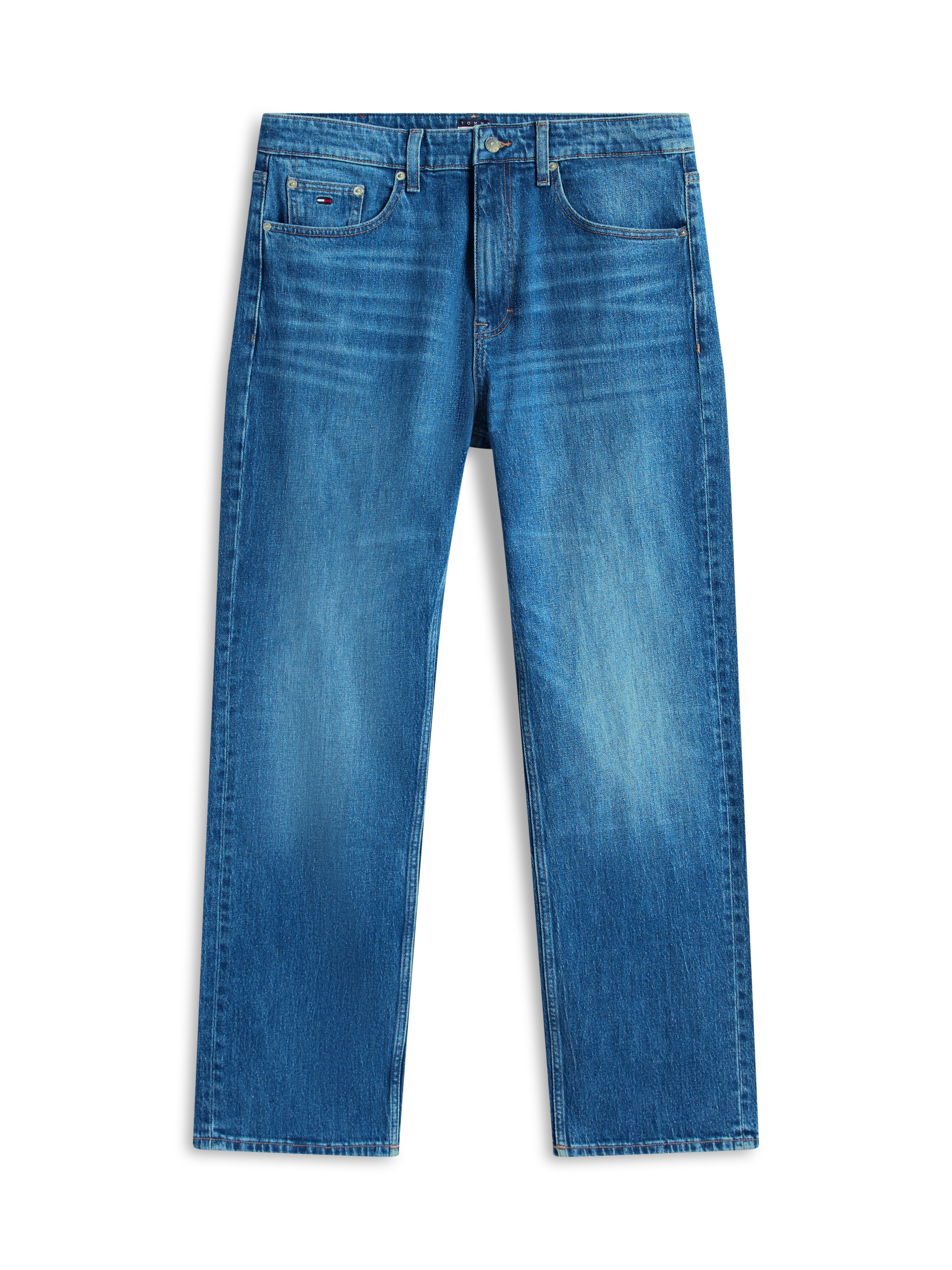 Tommy Jeans 5-Pocket-Jeans »Otis« Regular Straight Leg Jeans bis Länge 36