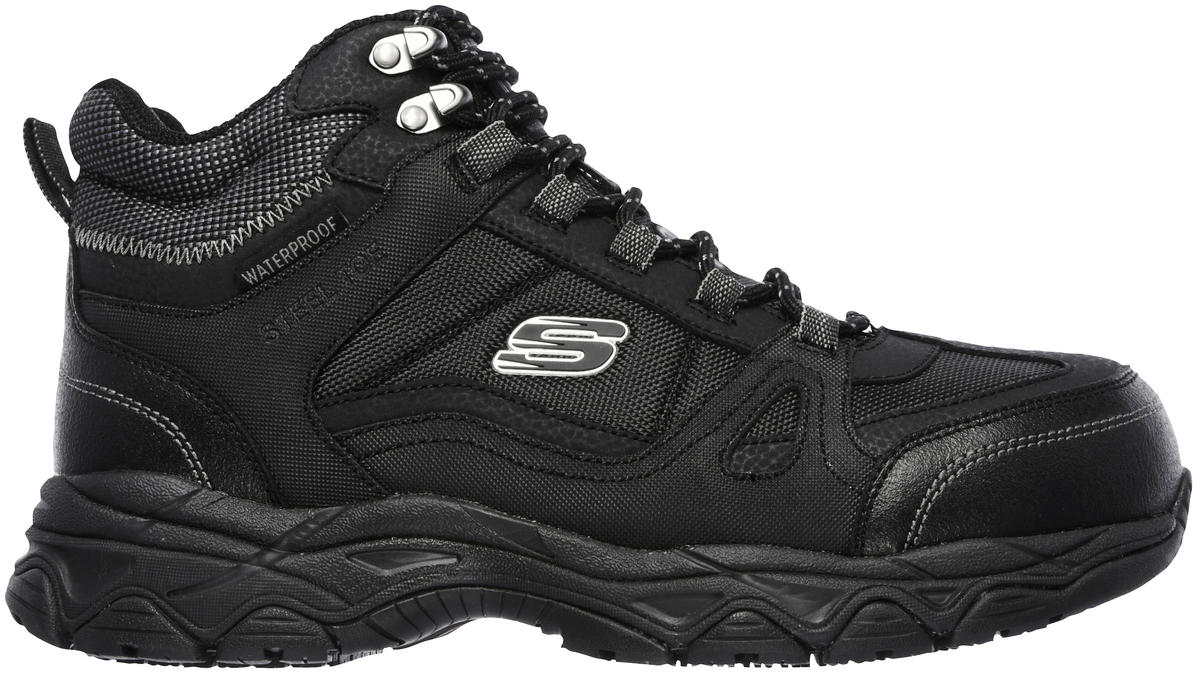 Skechers Sicherheitsstiefel »LEDOM«, SB WR FO SRC, wasserfest und mit Air cooled Memory Foam Einlegesohle