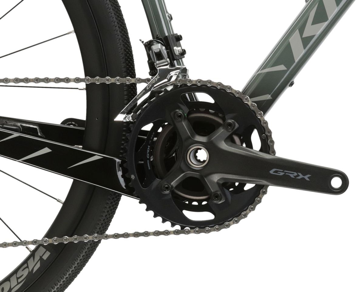 Kross Gravelbike »KROSS Gravelbike Esker 8.0 28" grau«, 22 Gang, Shimano, GRX RX810 Schaltwerk, Kettenschaltung