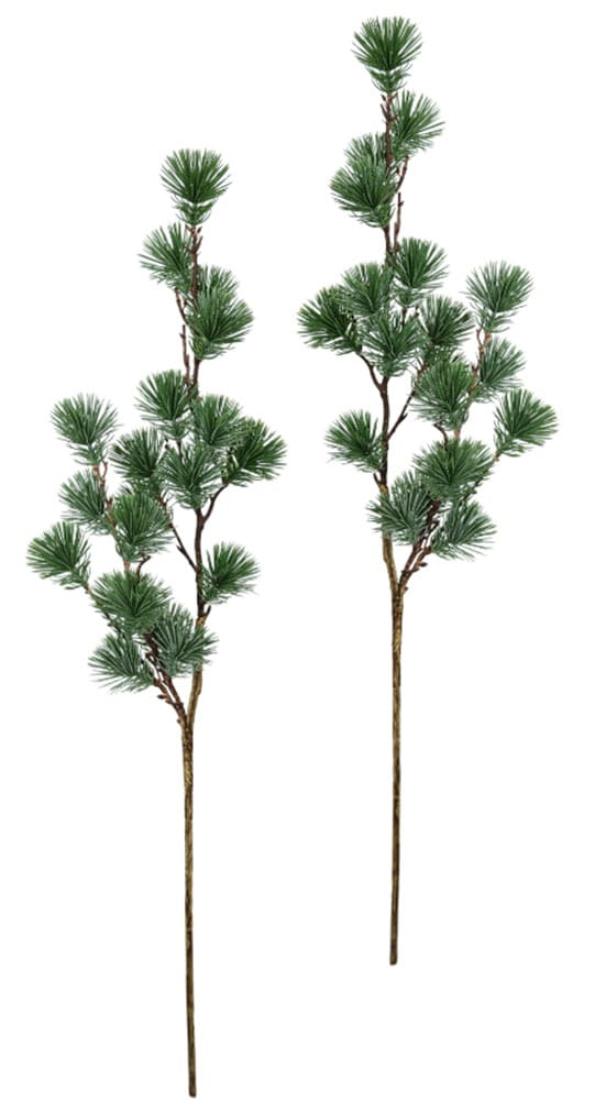 I.GE.A. Kunstzweig "Künstlicher Tannenzweig" 2er Set Lärchenzweig Tannengrü günstig online kaufen