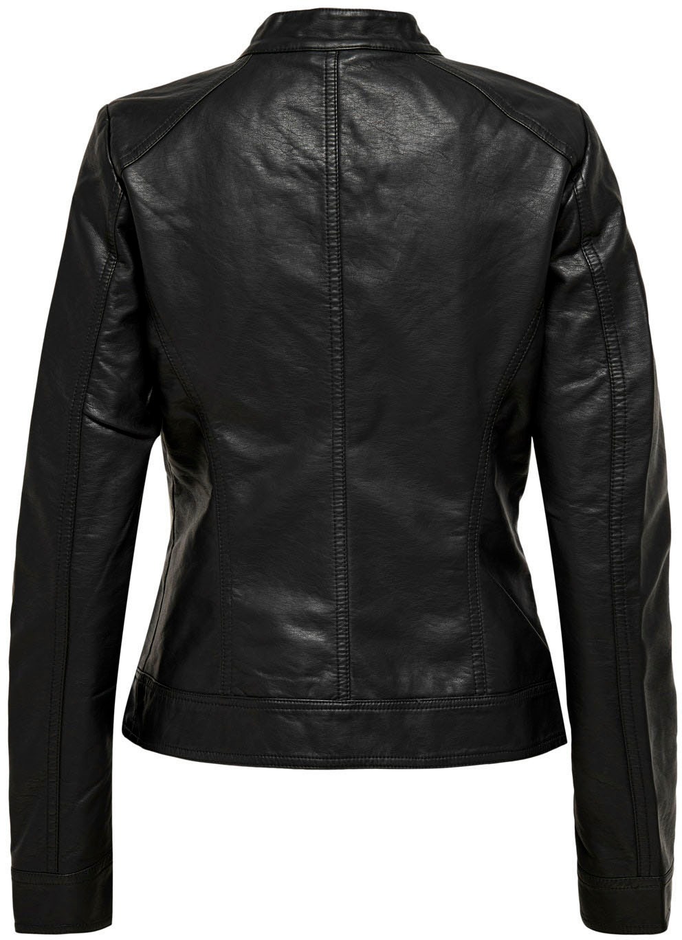 ONLY Lederimitatjacke "ONLBANDIT – Bikerjacke mit figurbetonter Form und Re günstig online kaufen