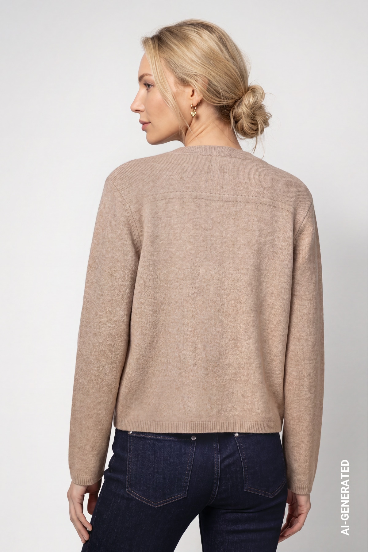 Monari Strickjacke Regular fit mit aufgesetzten Taschen