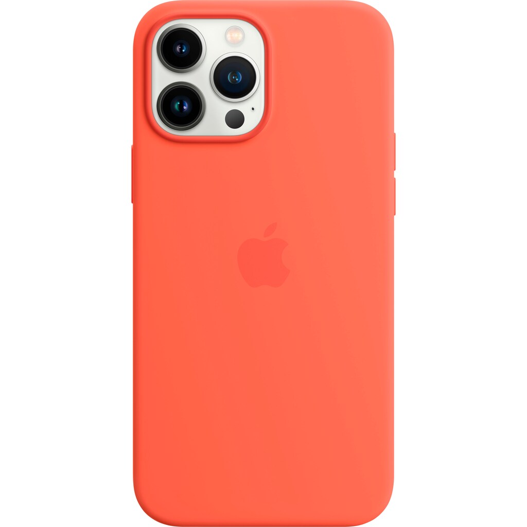 Apple Handyhülle »iPhone 13 Pro Max Silicone Case with MagSafe – Nectarine«, 17 cm (6,7 Zoll)
