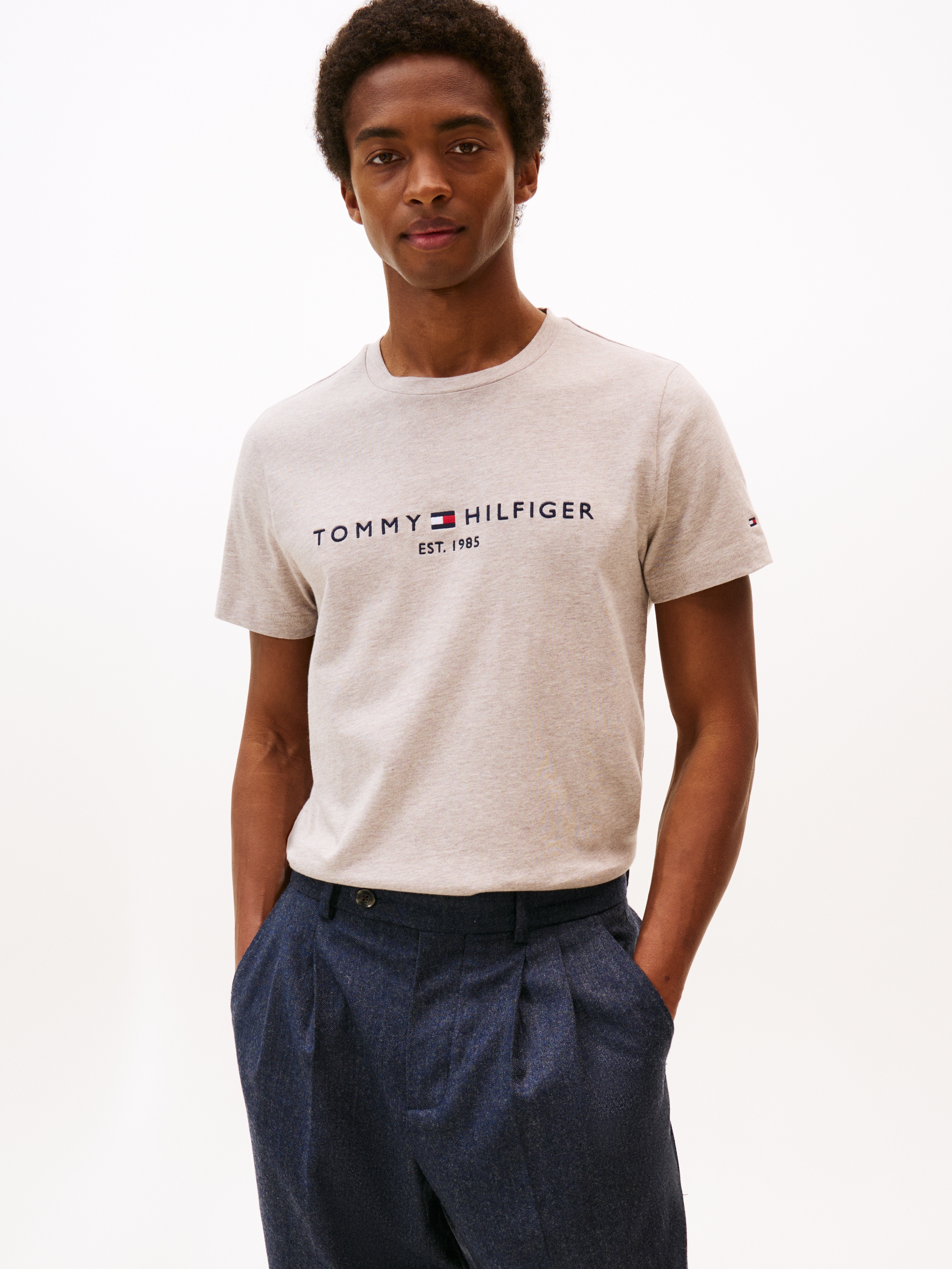 Tommy Hilfiger T-Shirt "TOMMY LOGO TEE" günstig online kaufen