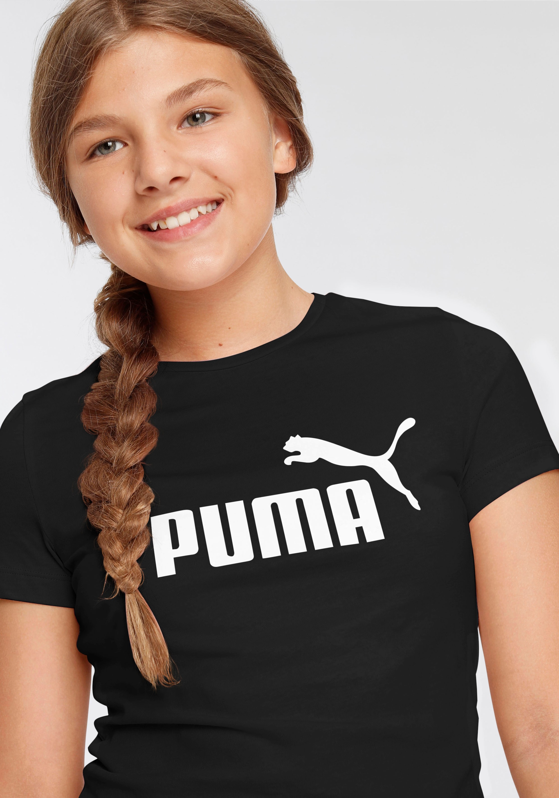 PUMA T-Shirt Kinder« »ESS LOGO | BAUR für bestellen TEE 