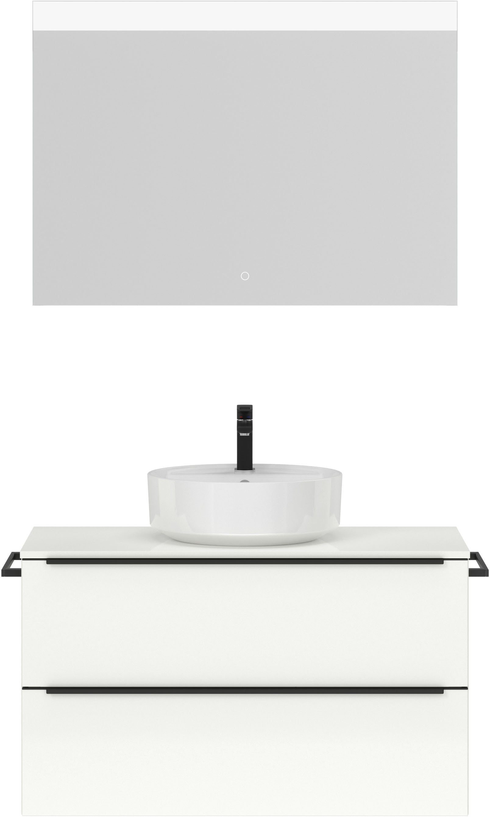 nobilia Badmöbel-Set "Alvene" vormontiert, mit Soft-Close, 2 Stk. tlg. günstig online kaufen