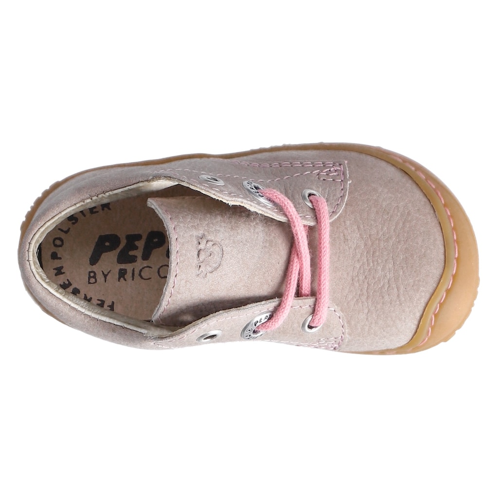 PEPINO by RICOSTA Lauflernschuh »Cory 50«, Babyschuh, Schnürschuh, Sneaker mit Weiten-Meß-System