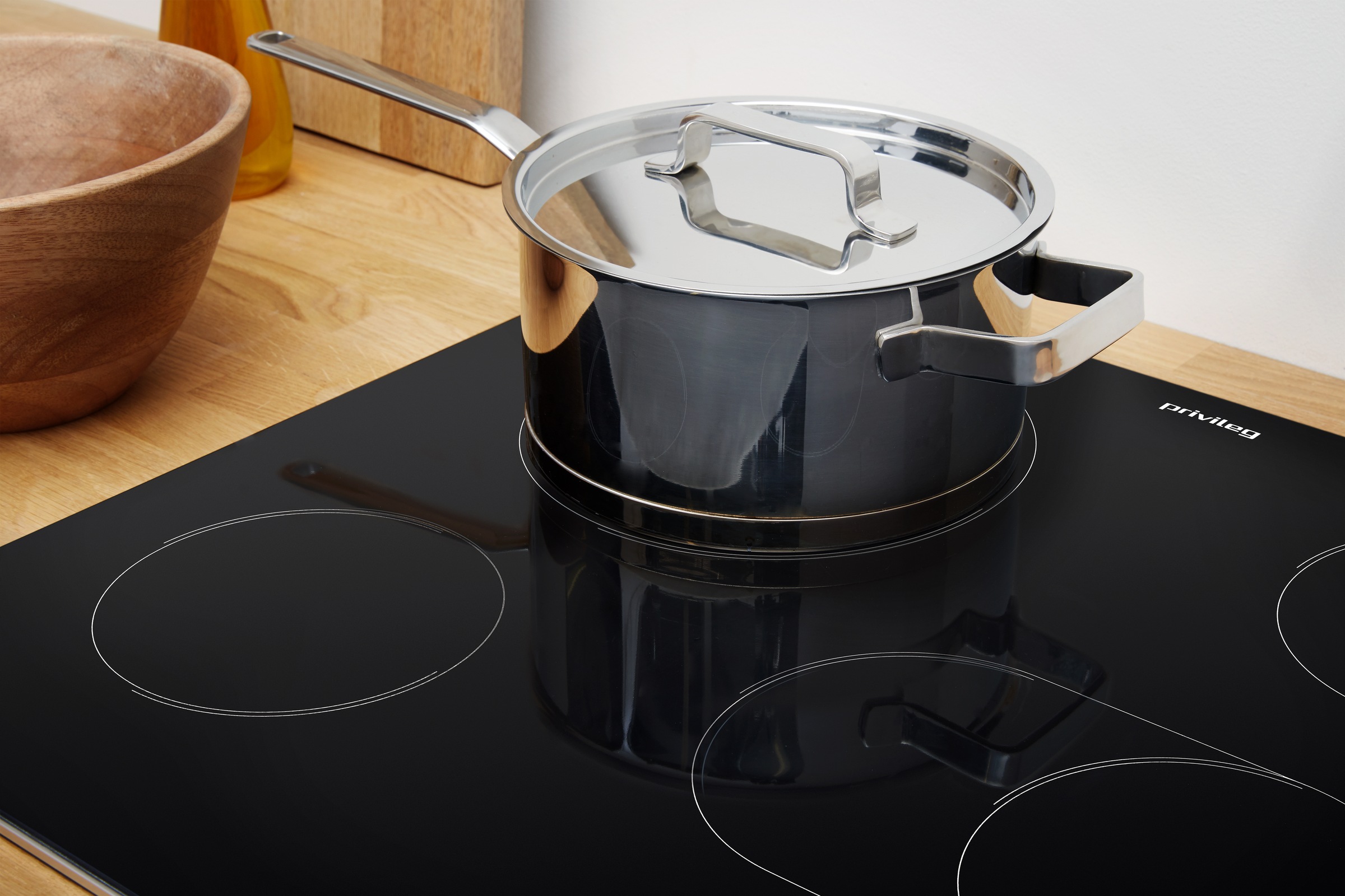 Privileg Backofen-Set »PBA2S85HU1K«, (Set, 2 St.), Schonendes Garen dank des Turn&Go Dampfprogrammes für beste Ergebnisse
