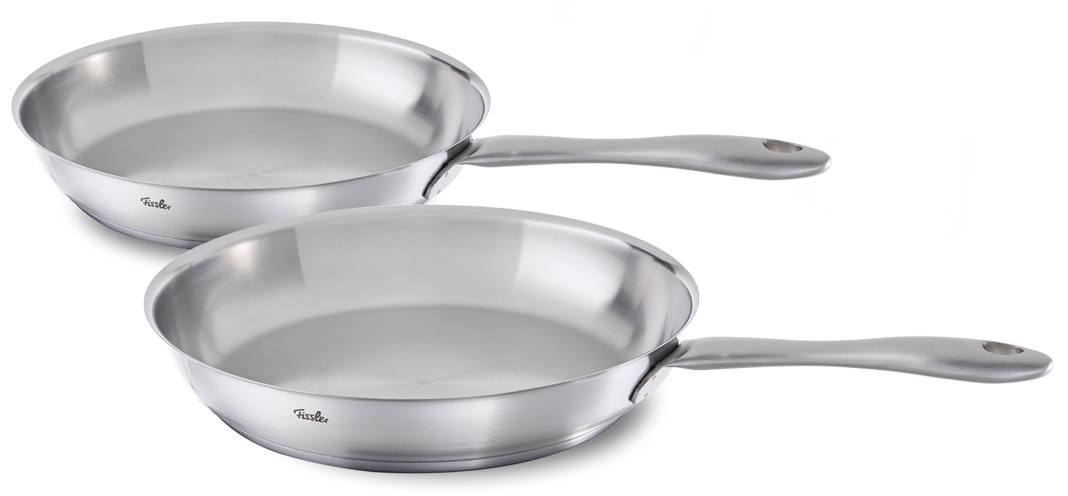 Fissler Pfannen-Set "Catania" Edelstahl 18/10 Set, Ø 24 cm + 28 cm, 2 Stk. günstig online kaufen