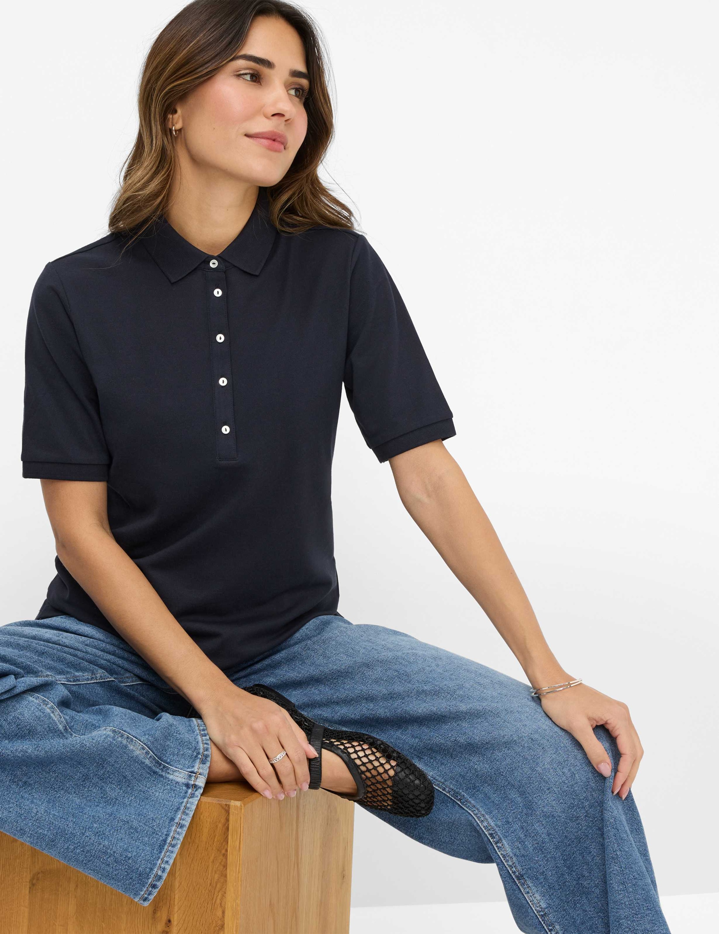 Brax Poloshirt »Style CLEO«