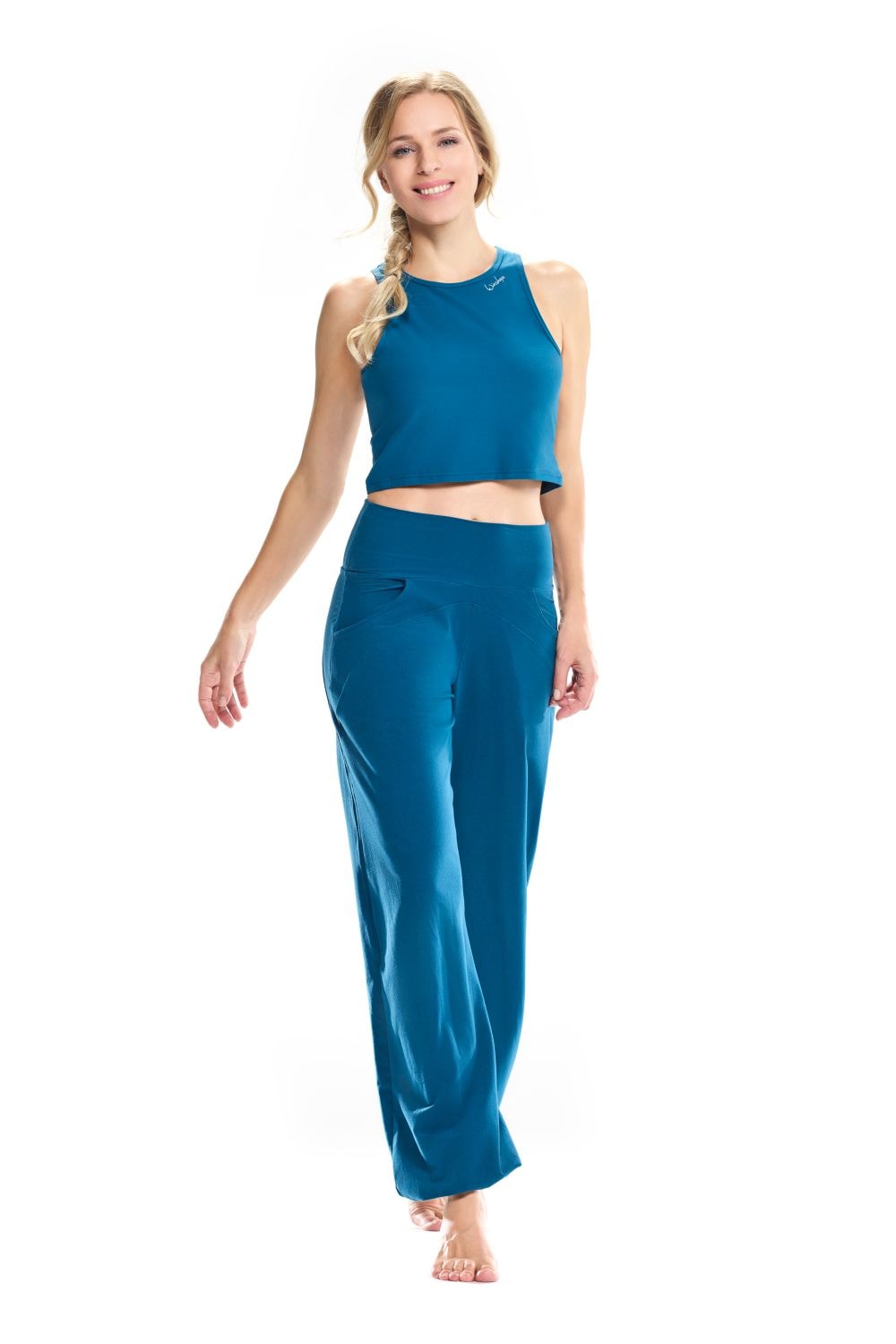 Winshape Sporthose »Functional Light and Comfort Wide Leg Pants CUL102LC«, mit Gummizug