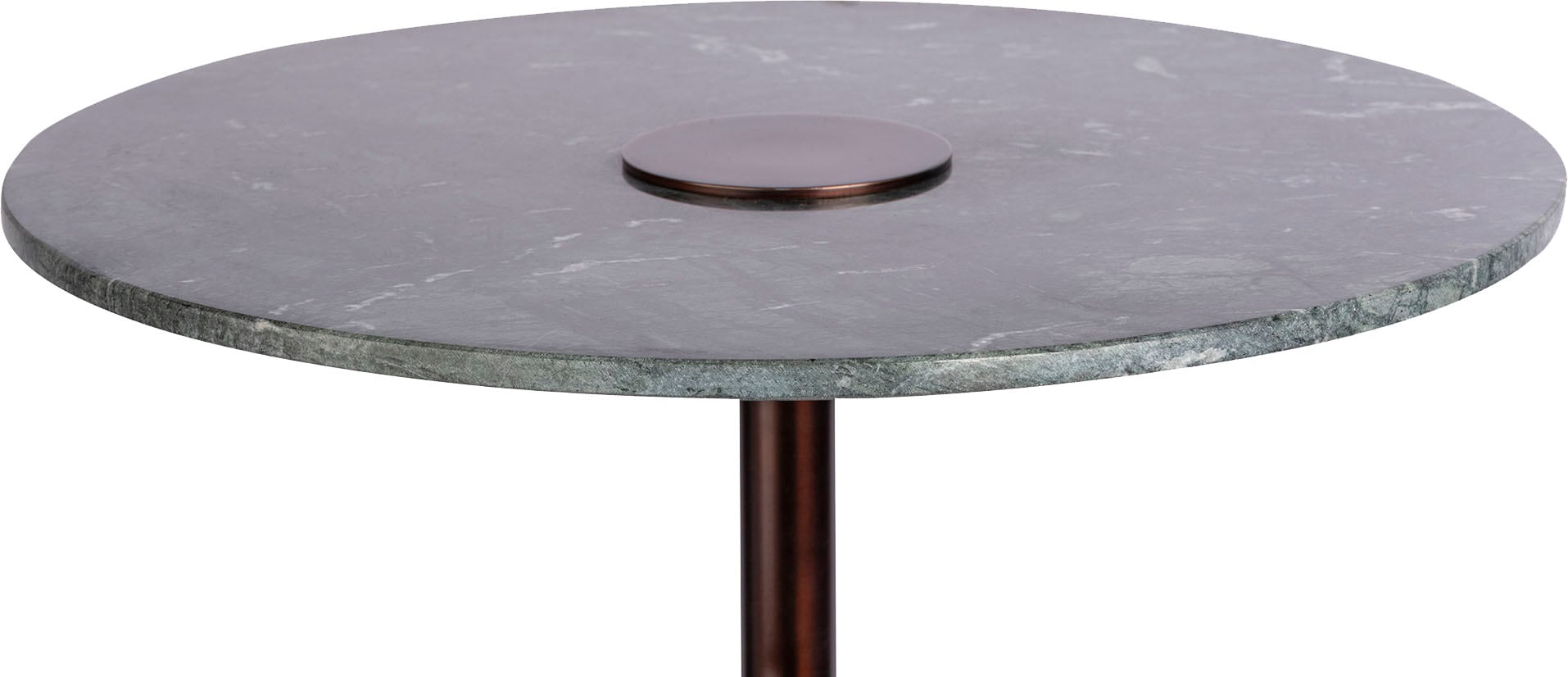 Kayoom Beistelltisch »Harry 125, luxuriöse Tischplatte aus 100% Marmor«, (1 St.), Tischplatte aus Marmor, stabiles Gestell aus Eisen