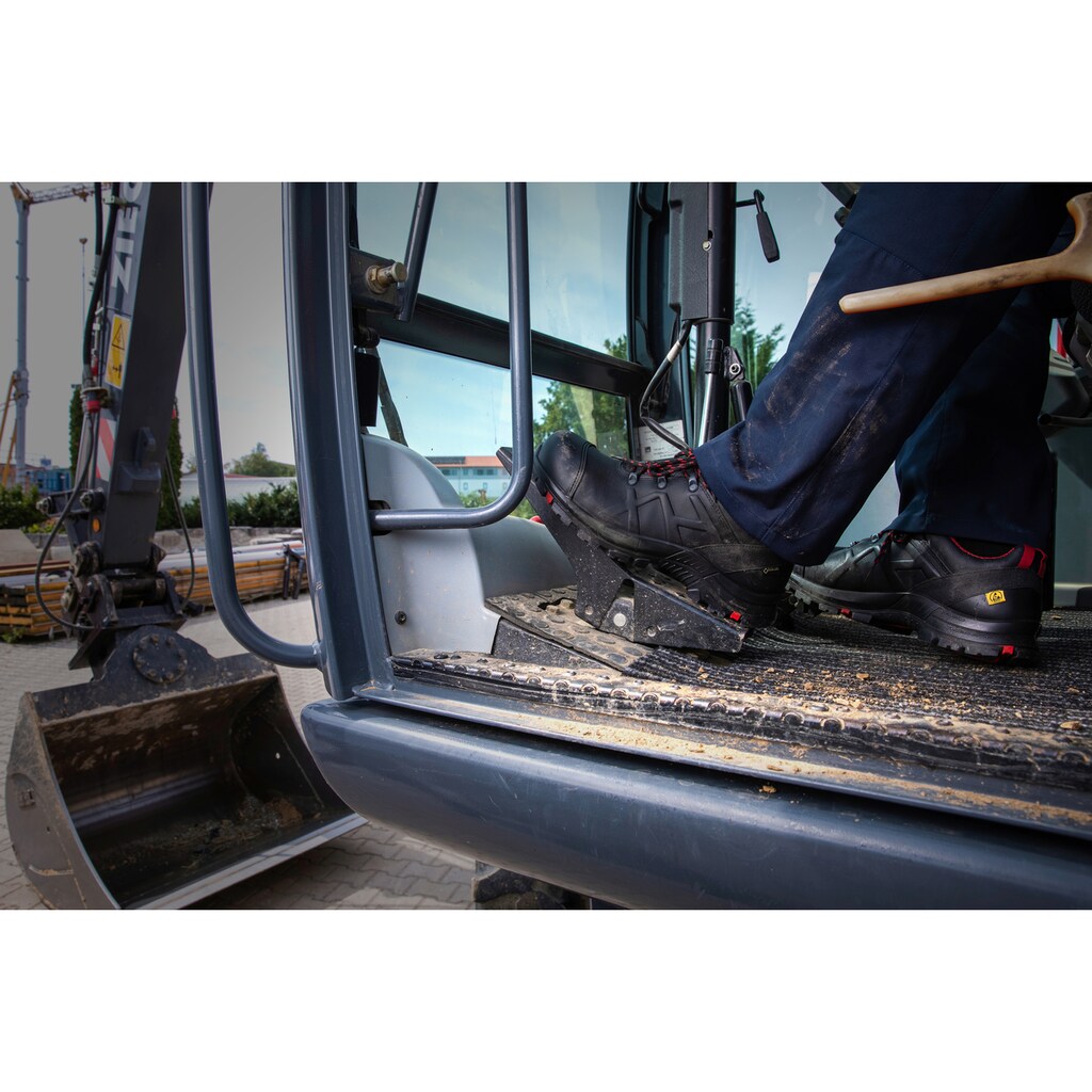 Technik & Freizeit Arbeits- & Berufsbekleidung haix Sicherheitsschuh »BLACK EAGLE Safety 54 low«, S3 schwarz-rot Technik & Freizeit Arbeits- & Berufsbekleidung haix Sicherheitsschuh »BLACK EAGLE Safety 54 low«, S3 schwarz-rot