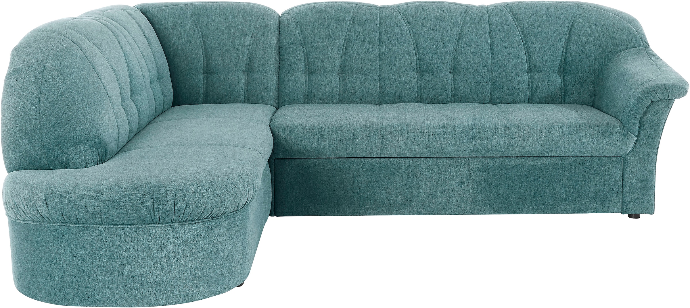 DOMO collection Ecksofa "Pegnitz, elegante Rückensteppung, zeitlose Formens günstig online kaufen