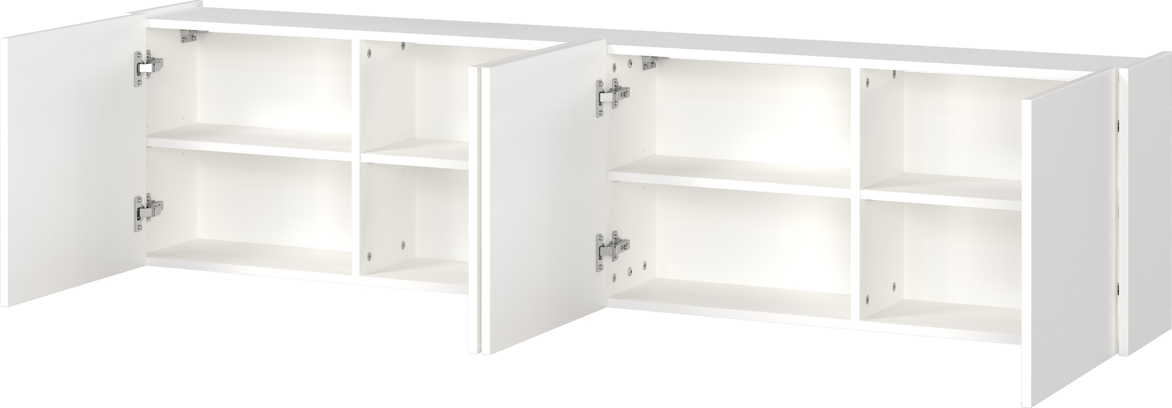 GERMANIA Mehrzweckschrank »Libbiano«, mit Balkonoptik