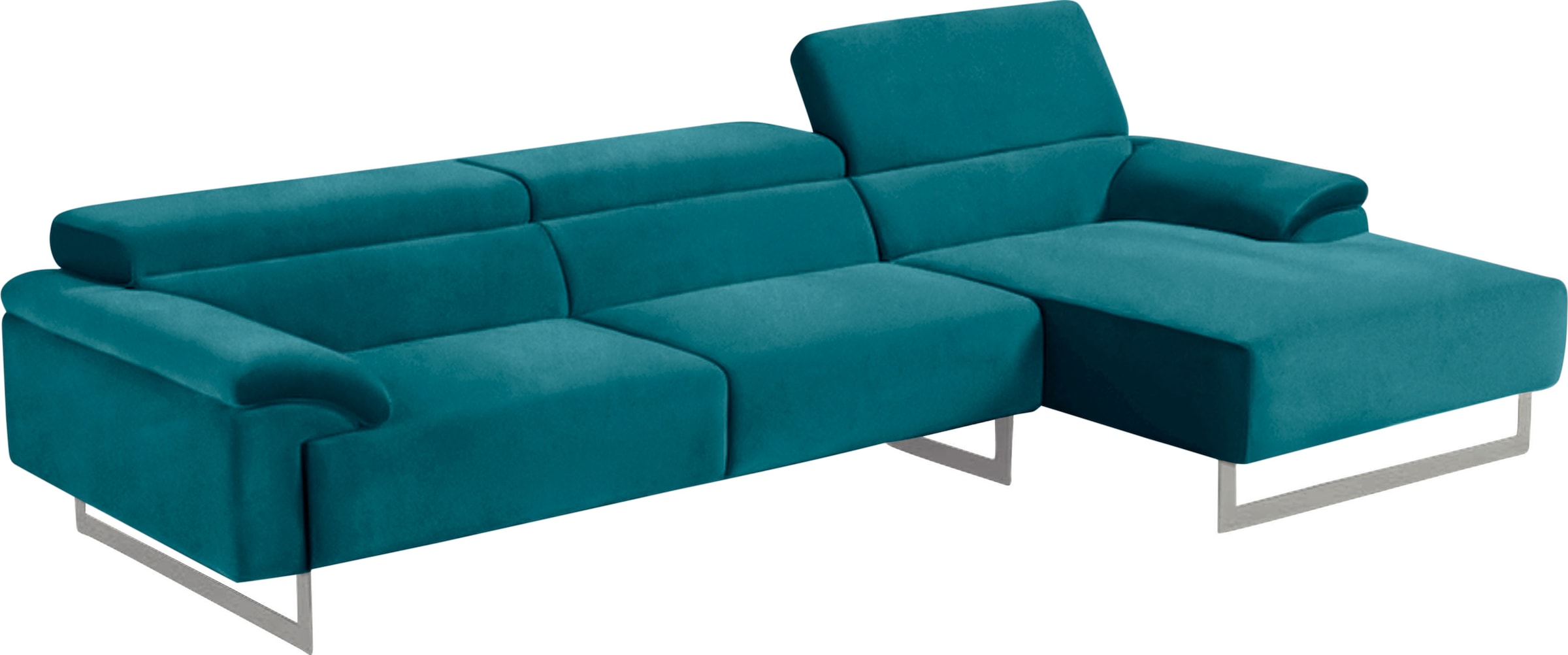 Egoitaliano Ecksofa "Malika, edel und bequem, Designsofa mit hochwertigen B günstig online kaufen