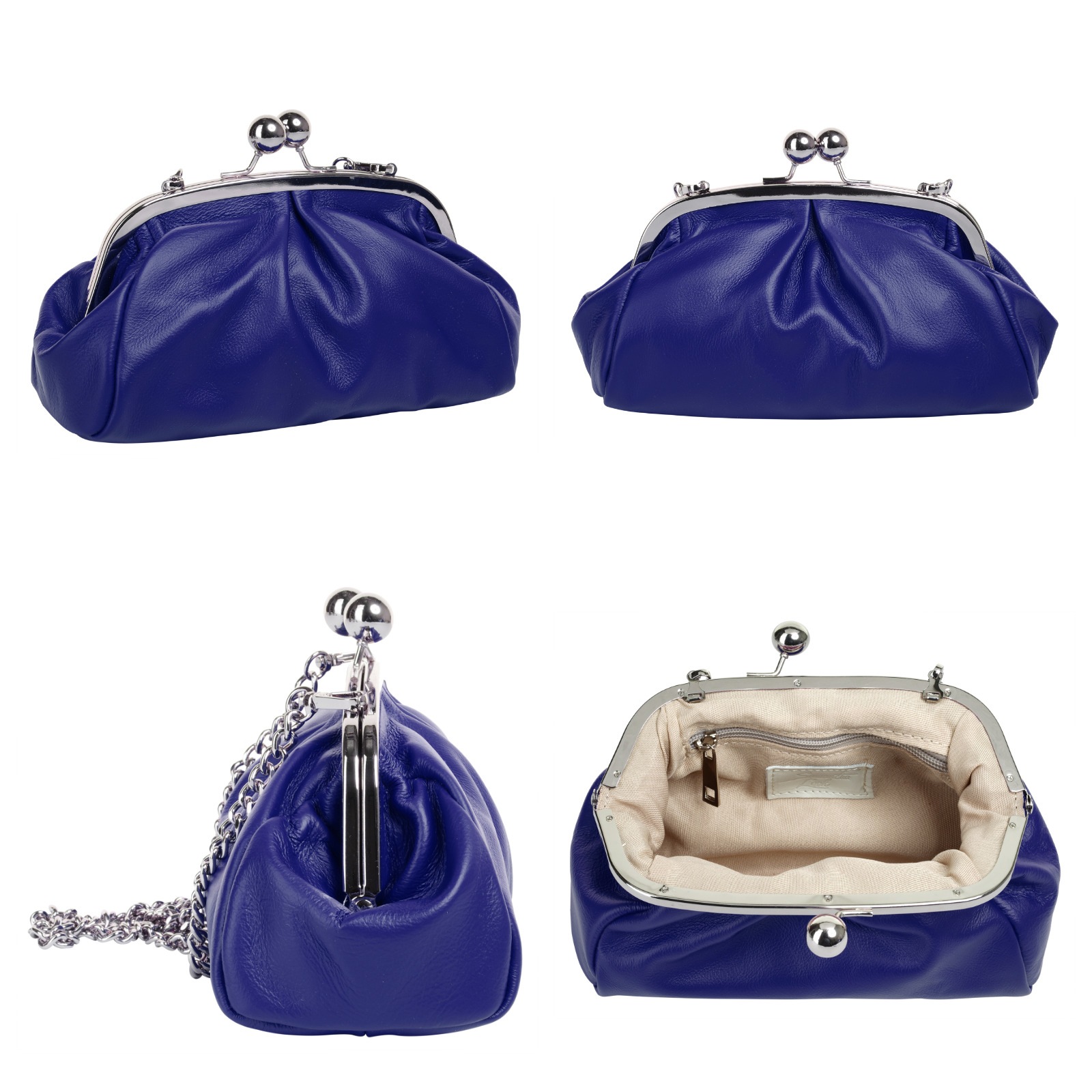 Samantha Look Umhängetasche echt Leder, Made in Italy günstig online kaufen